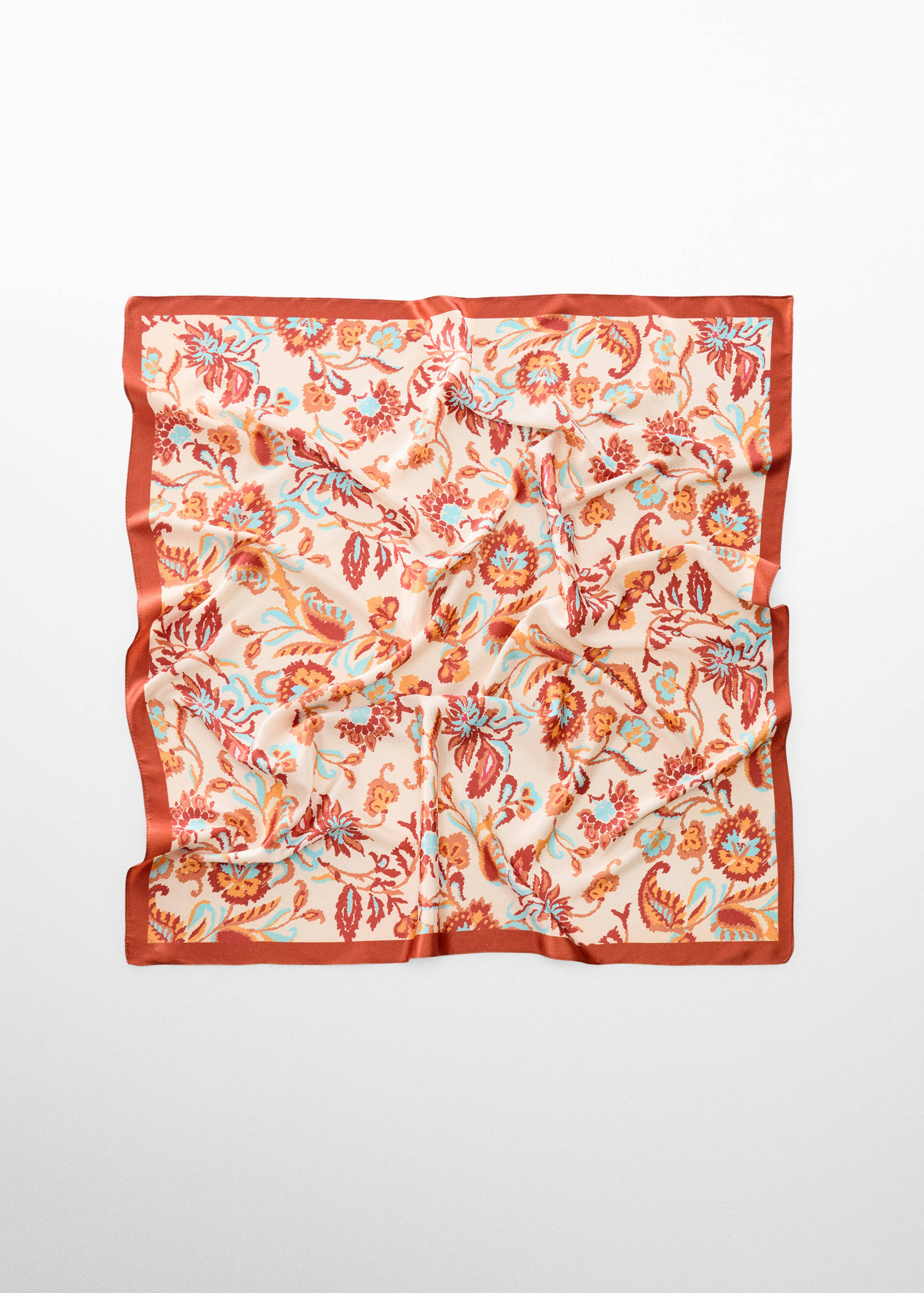 Floral print scarf - Article without model