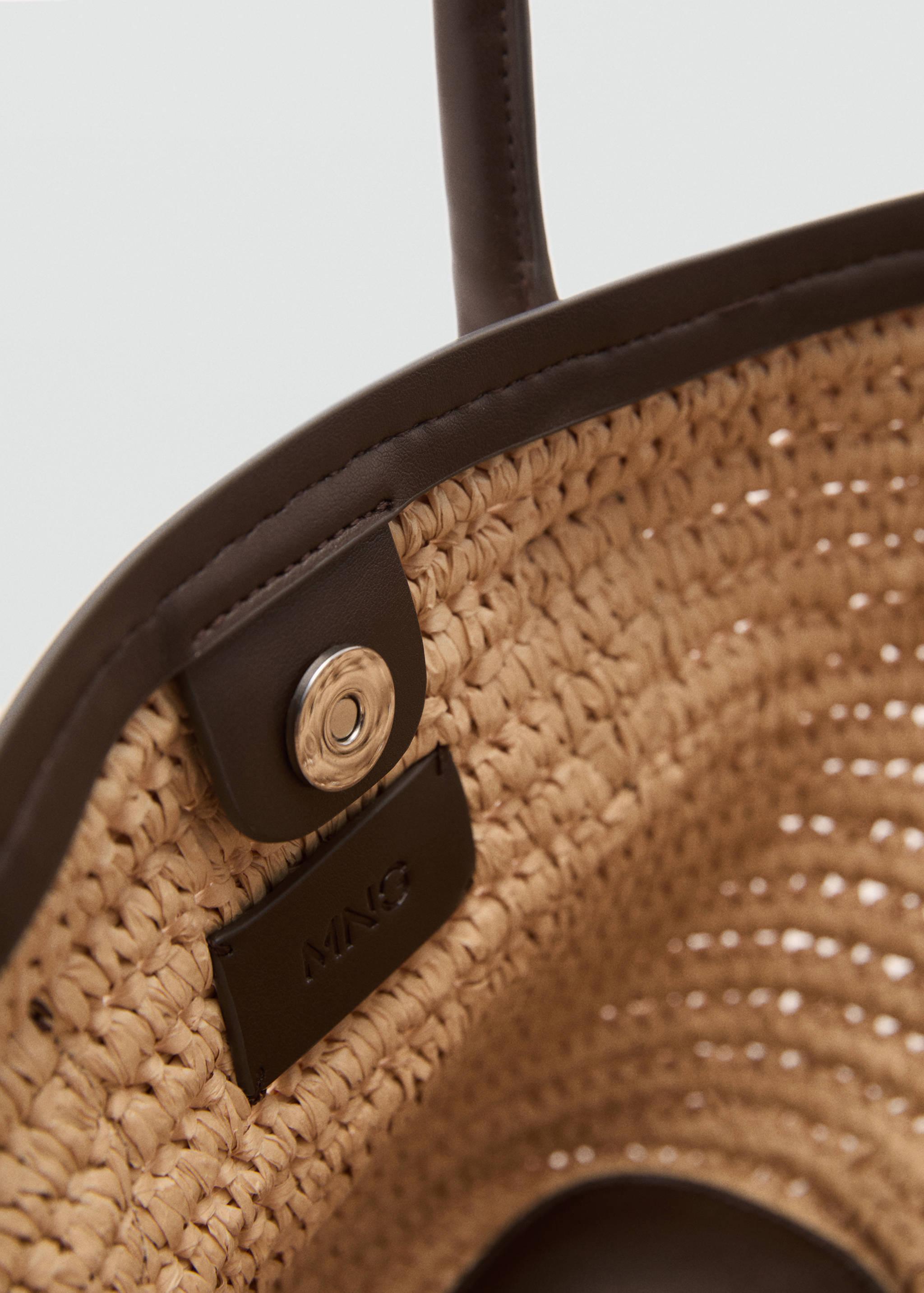 Natural fibre basket bag - Details of the article 2