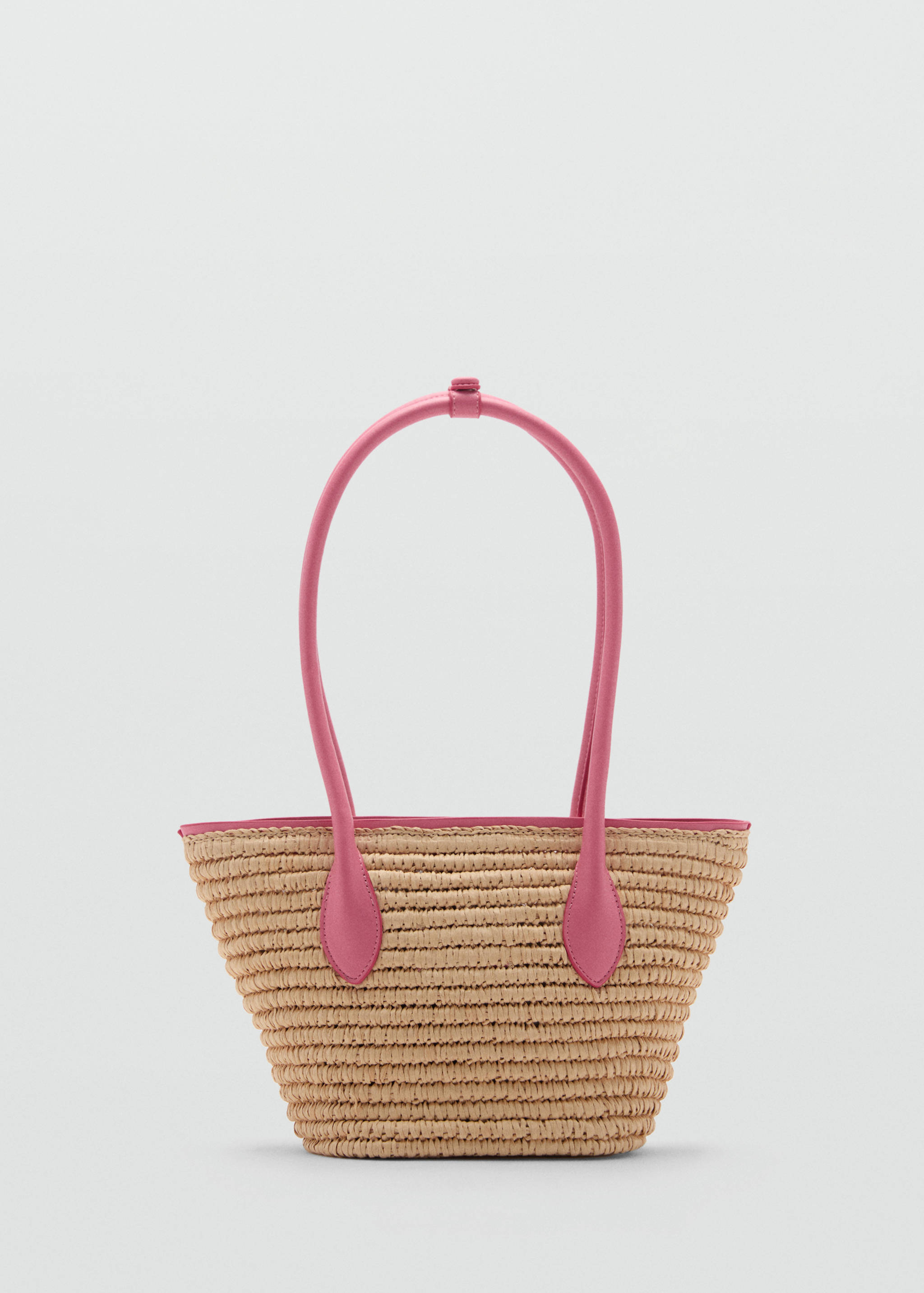 Natural fibre basket bag - Article without model