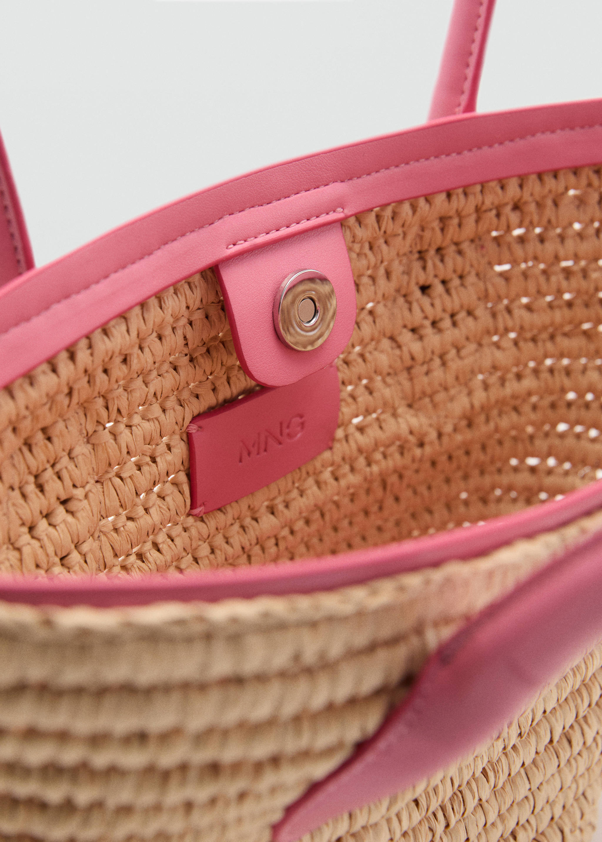 Natural fibre basket bag - Details of the article 3