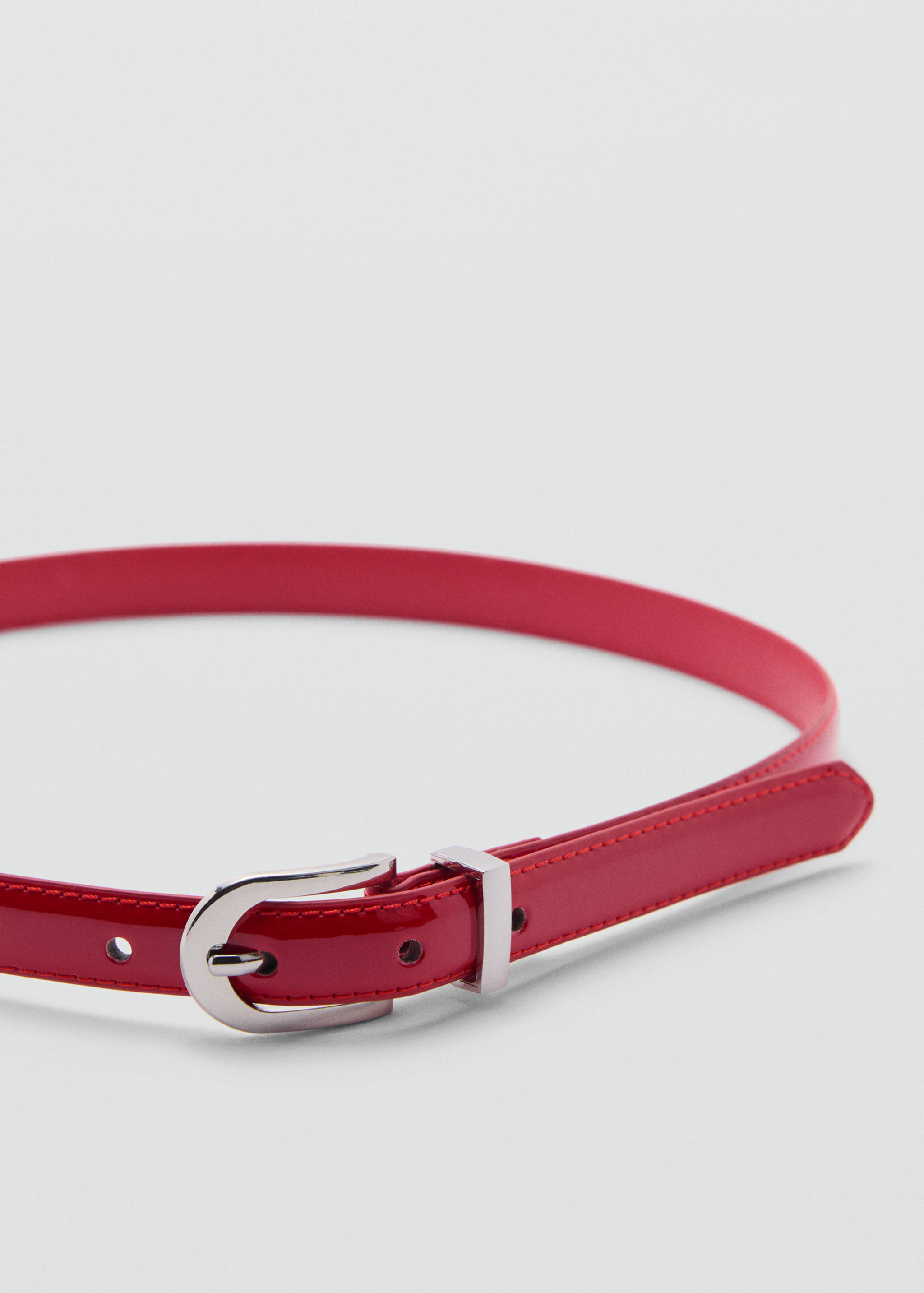 Buckle metallic belt - Medium plane