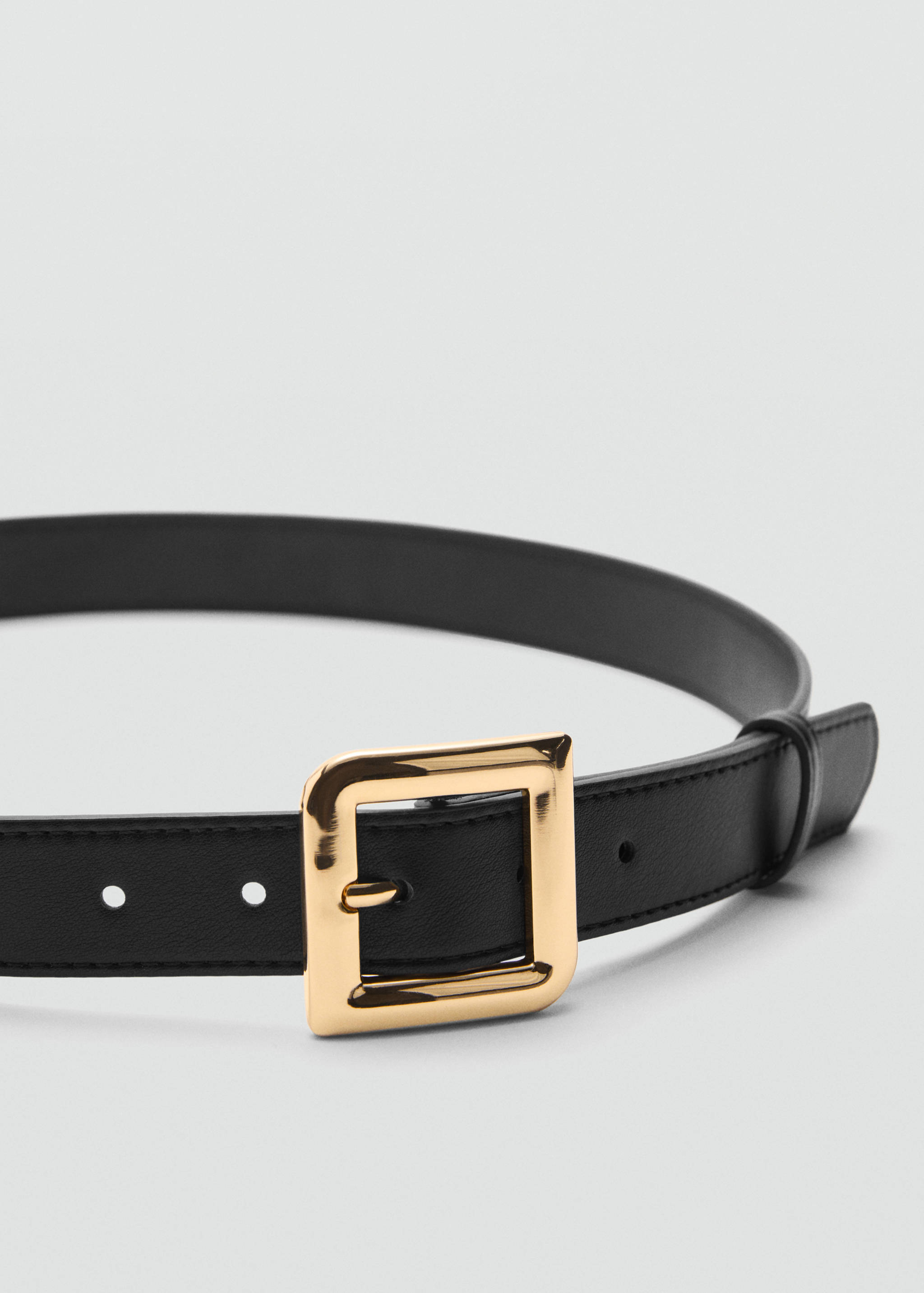 Square buckle belt - Medium plane