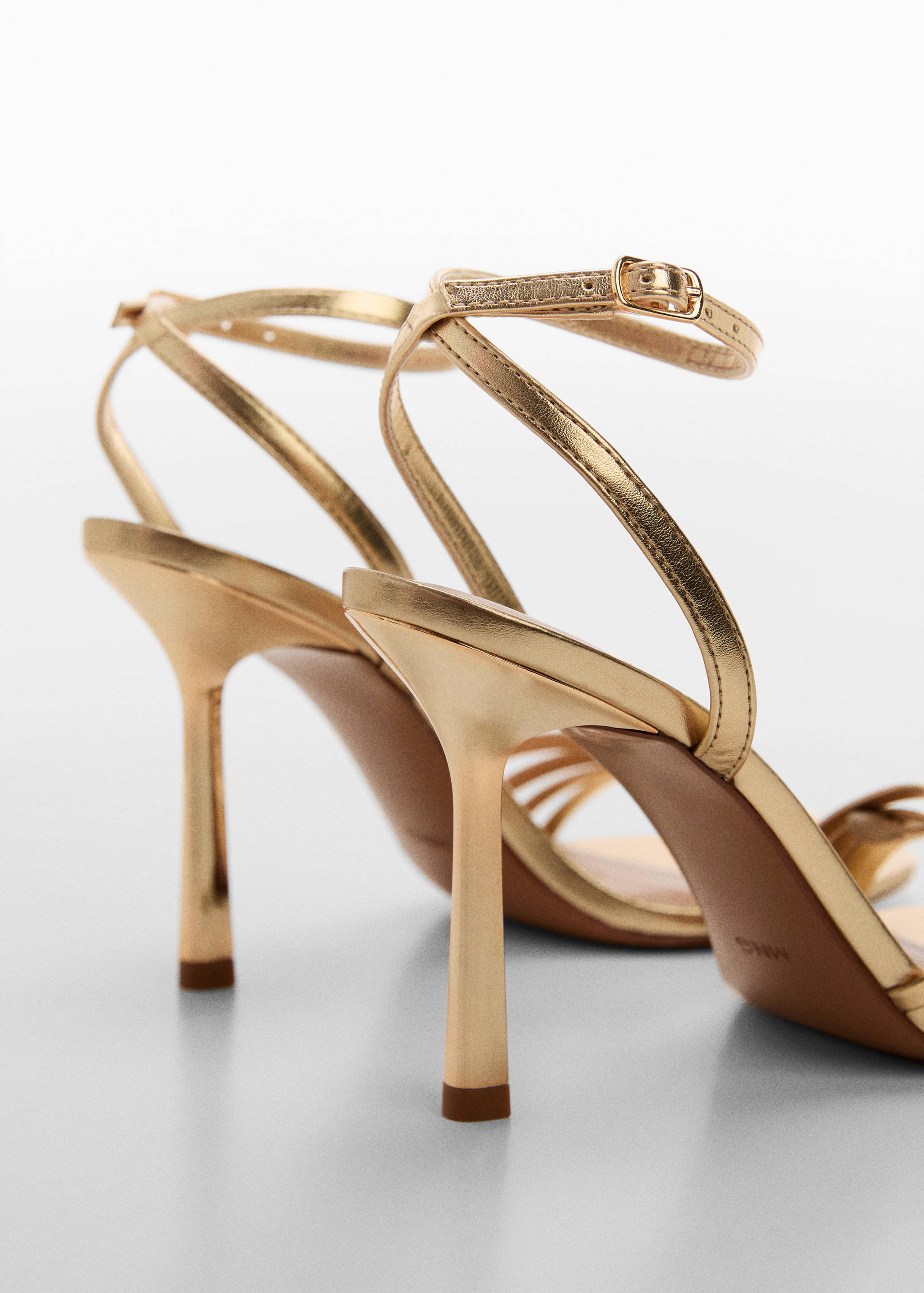 Metallic straps sandals - Details of the article 1