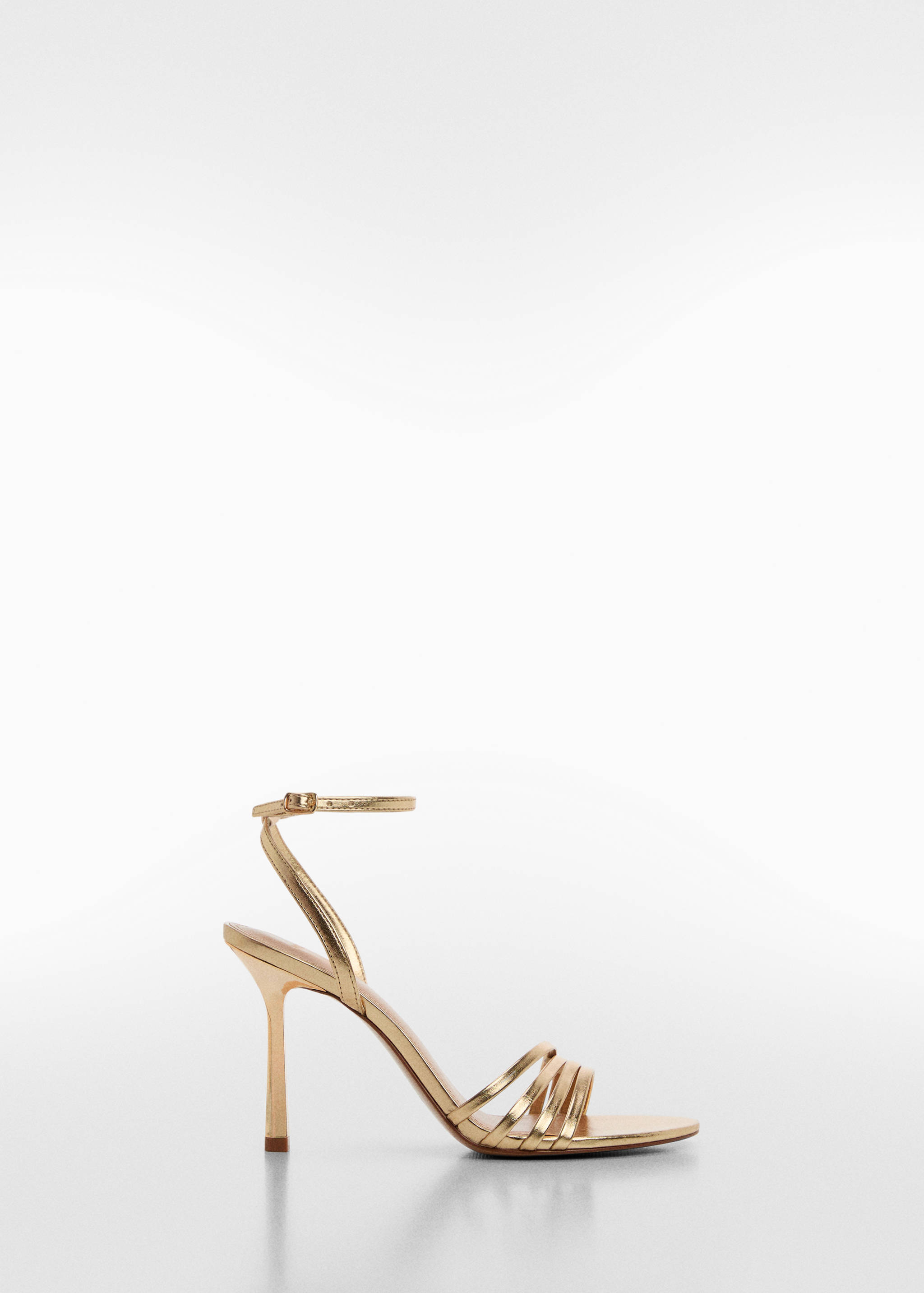 Metallic straps sandals - Article without model