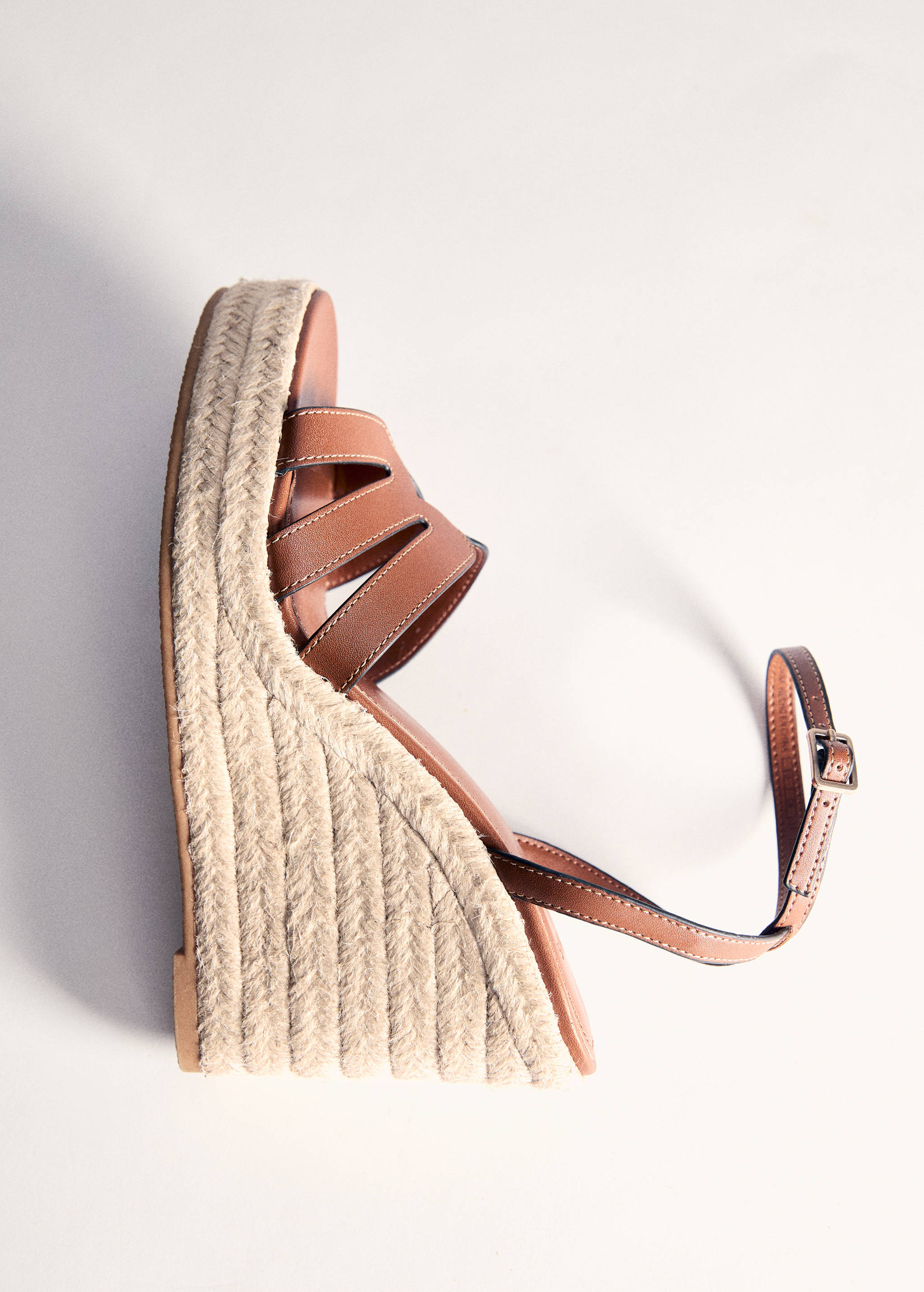 Wedge strips sandals - Details of the article 5