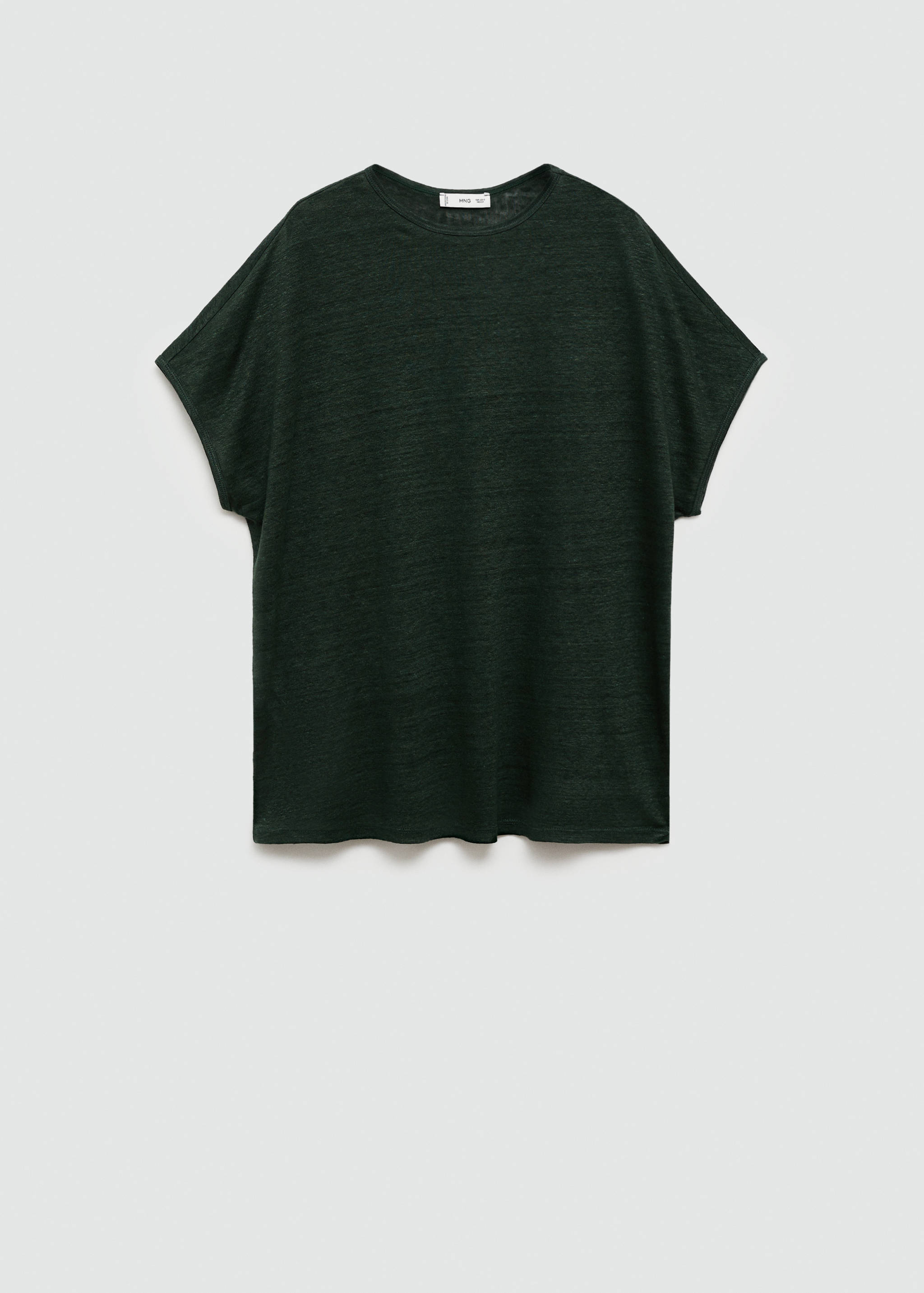 T-shirt lin manches courtes - Article sans modèle