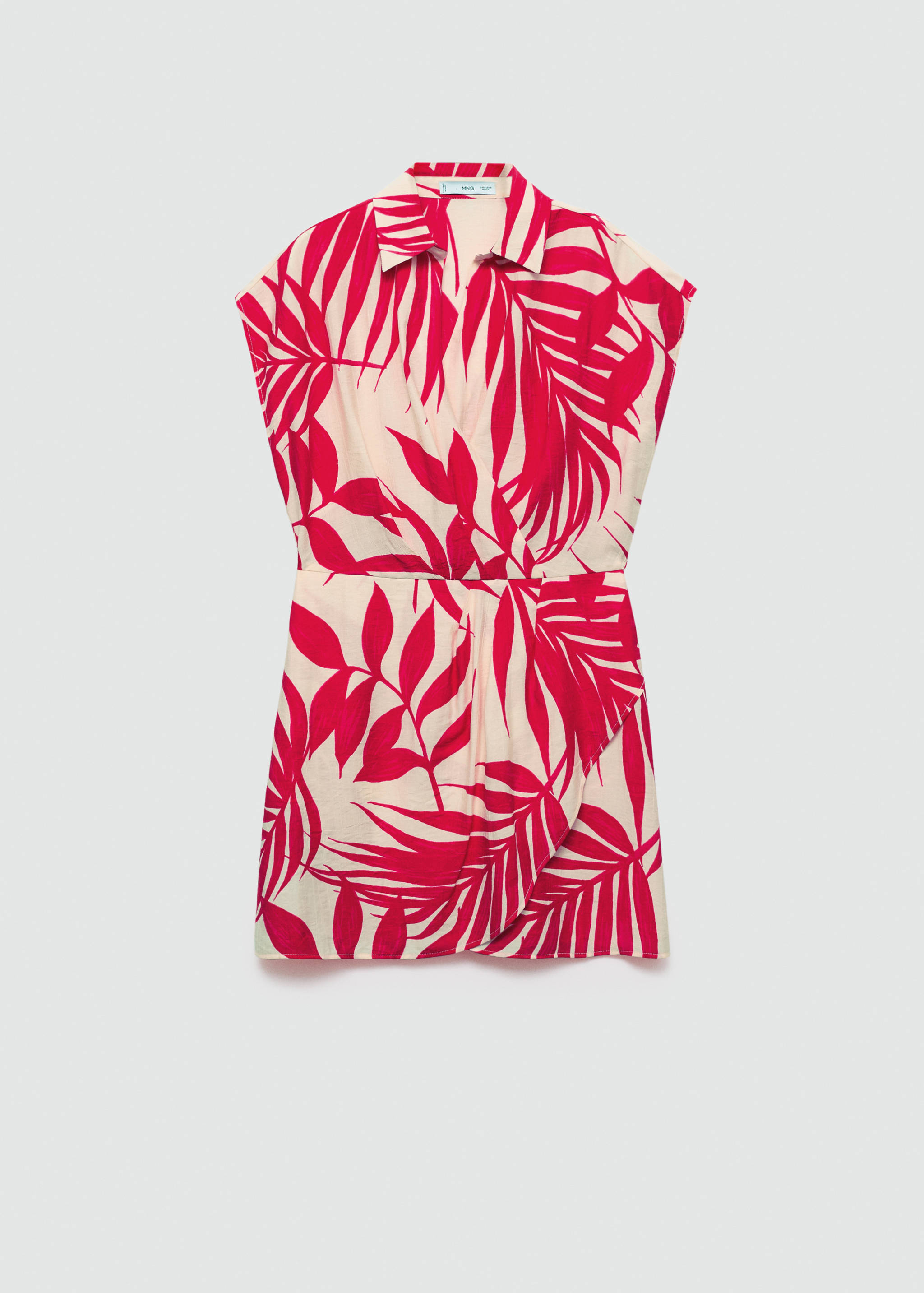 Print wrap dress - Article without model