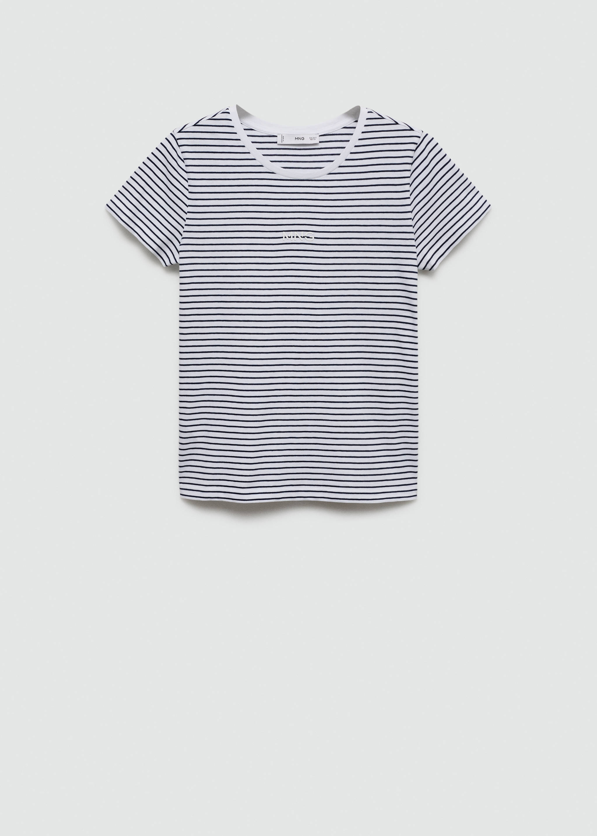 Striped logo T-shirt - Article without model