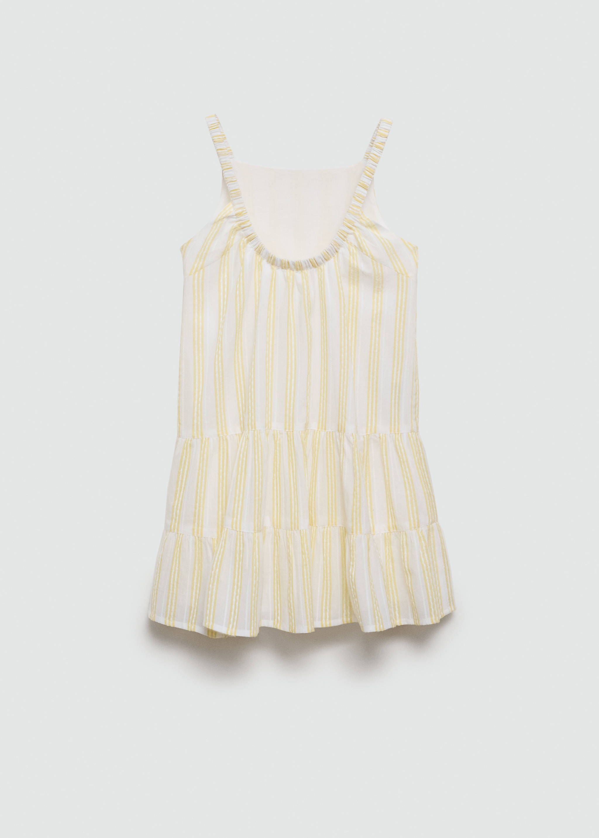 Vestido rayas volantes - Reverso del artículo