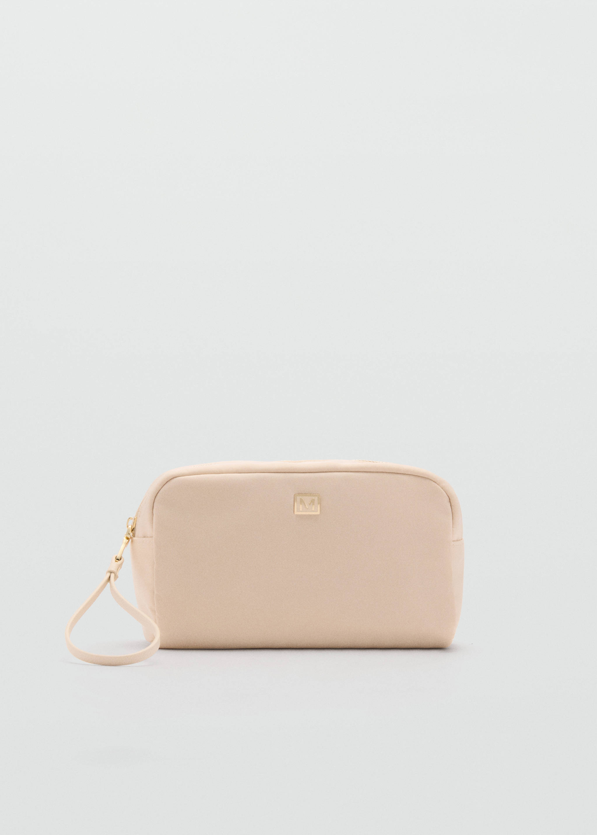 Косметичка с молнией и логотипом - Изделие без модели