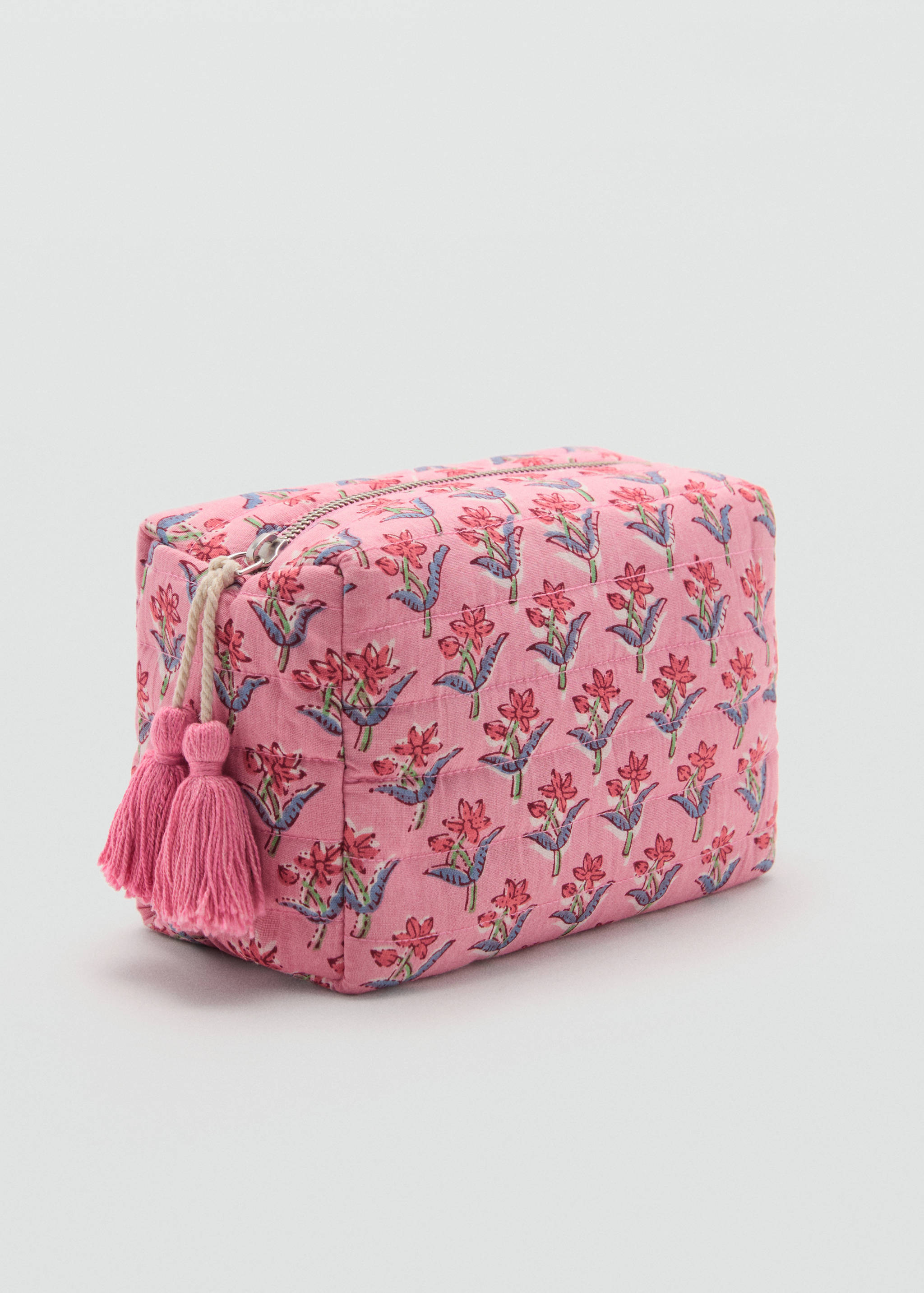 Quilted cosmetic bag - Medium plane