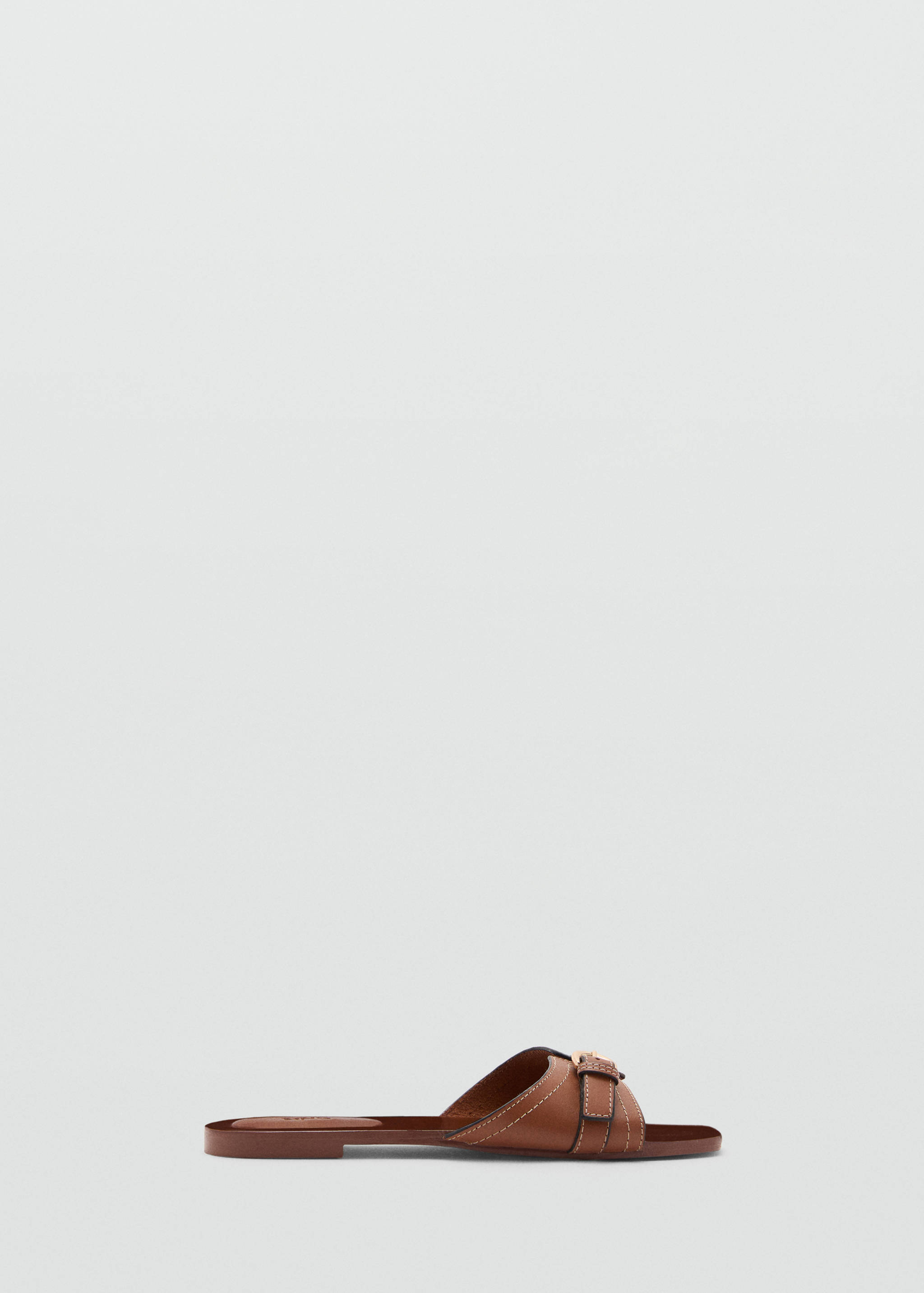 Buckle leather sandals - Article without model