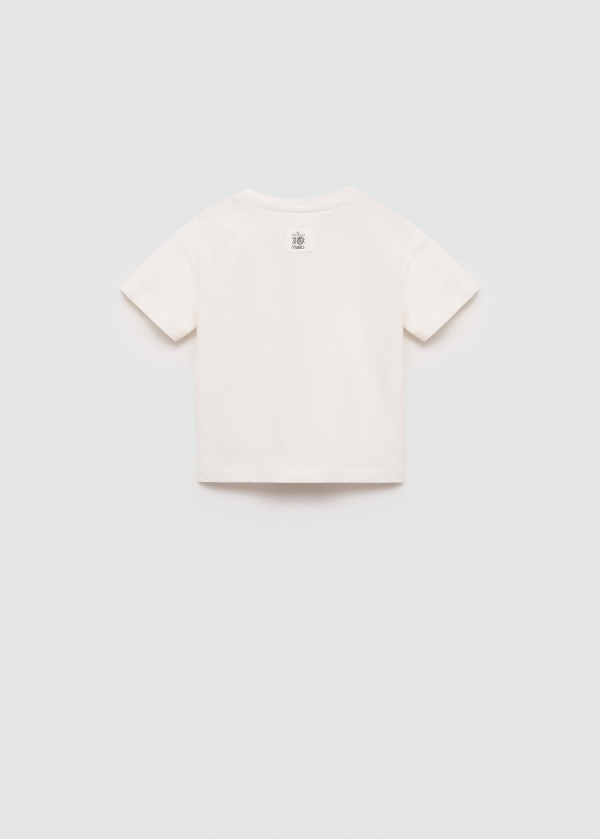 The Lion King t-shirt - Reverse of the article