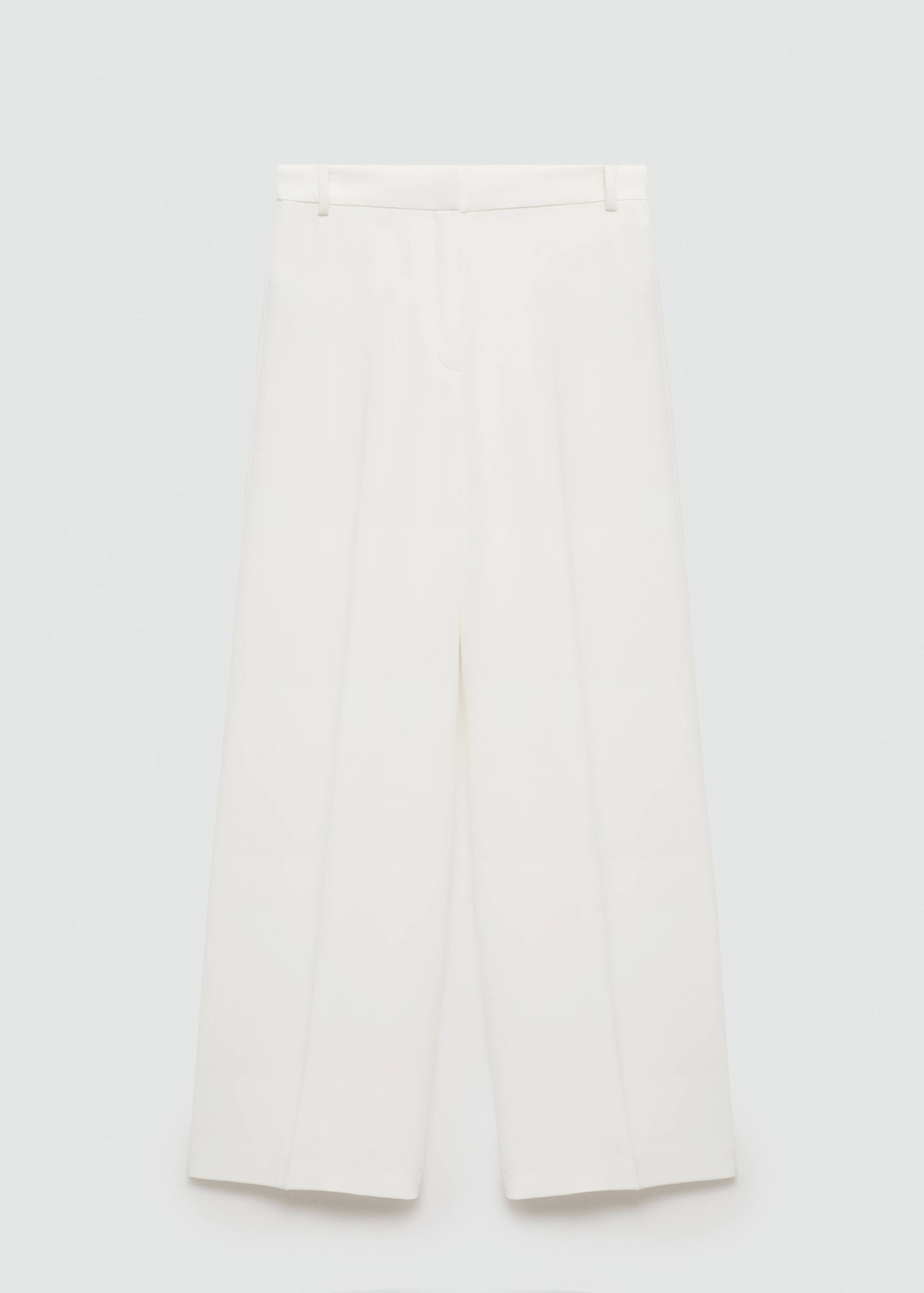 Flowy straight-fit pants - Article without model