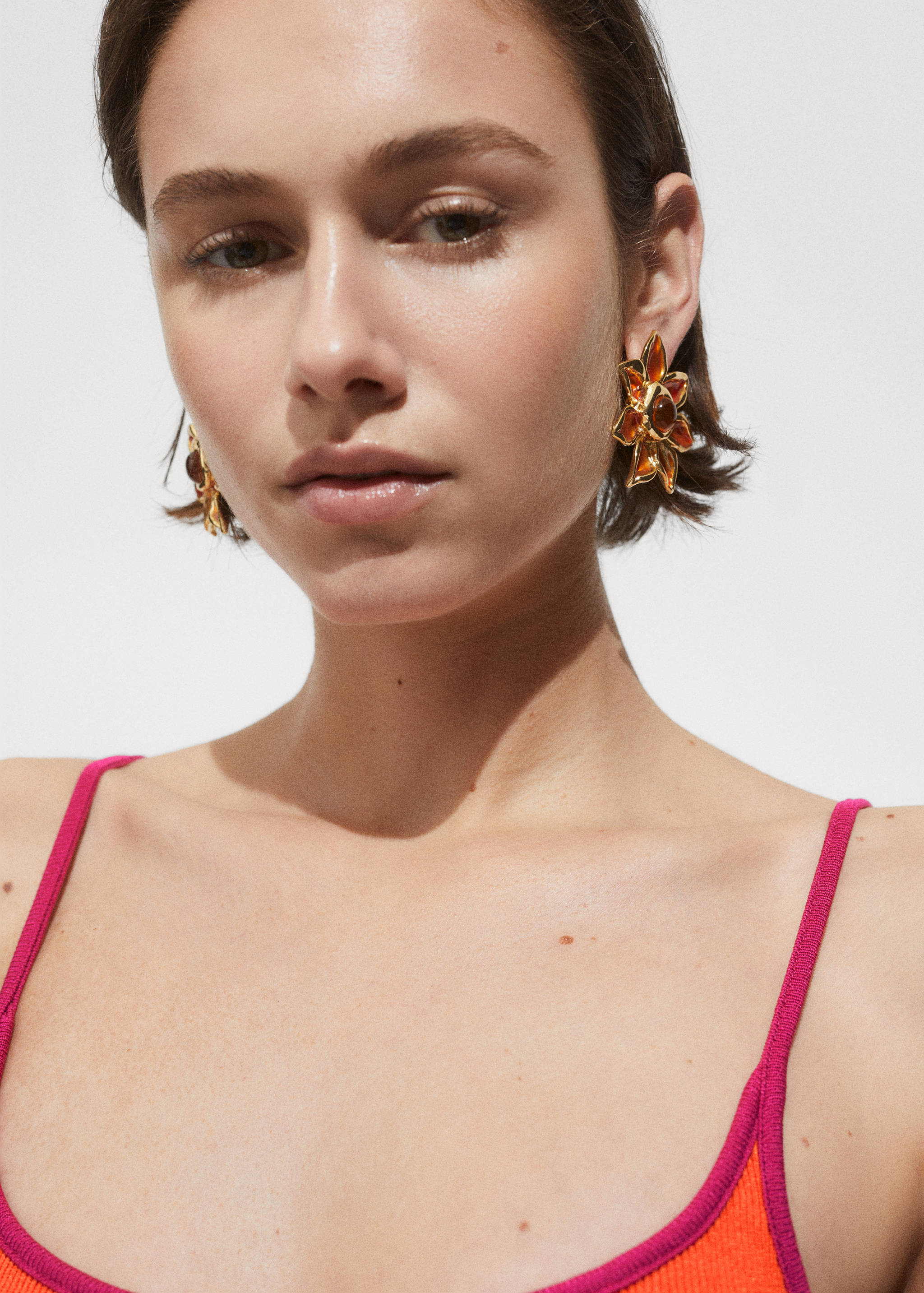 Printed knit dress - Details of the article 1