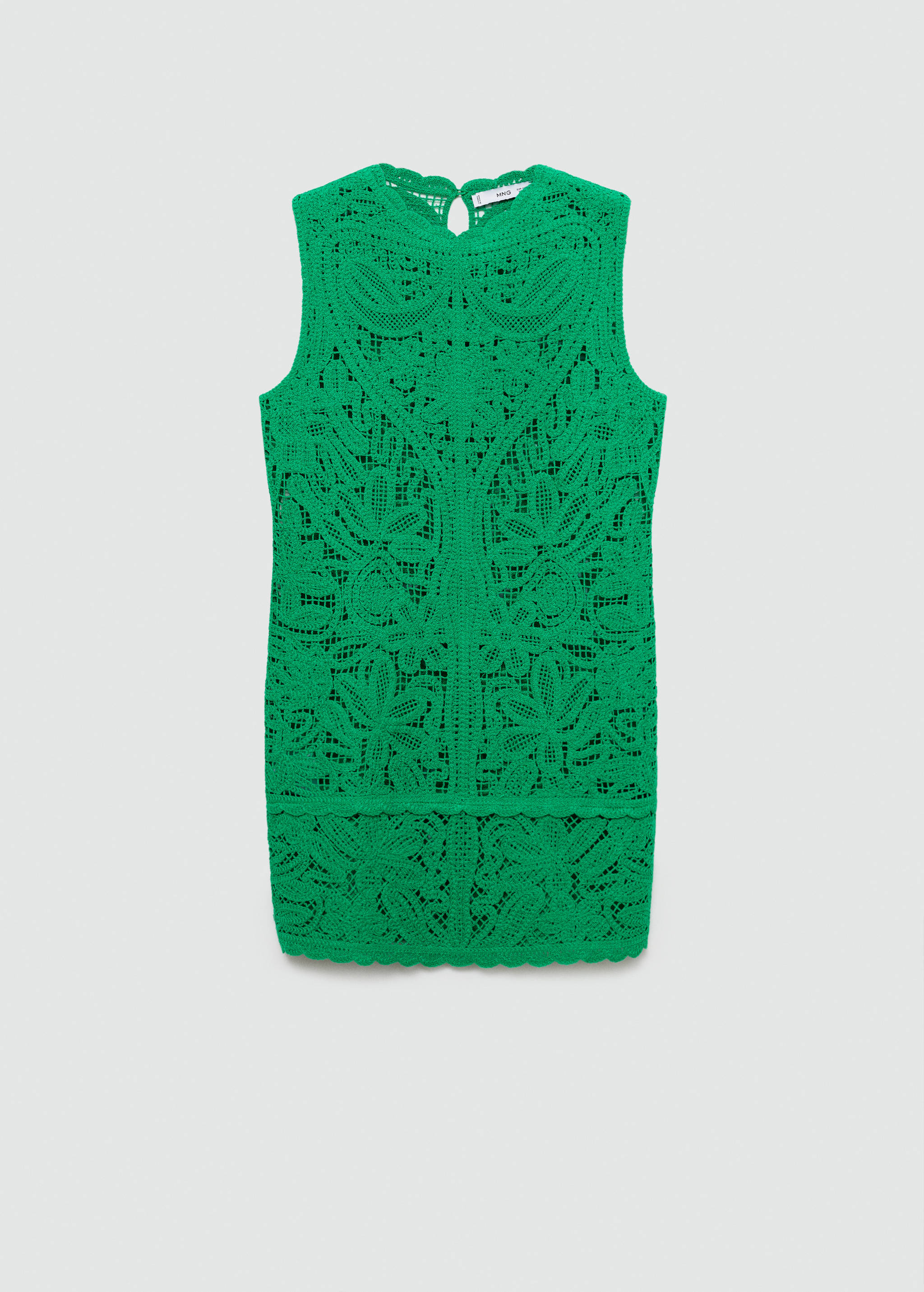 Crochet short dress - Article without model