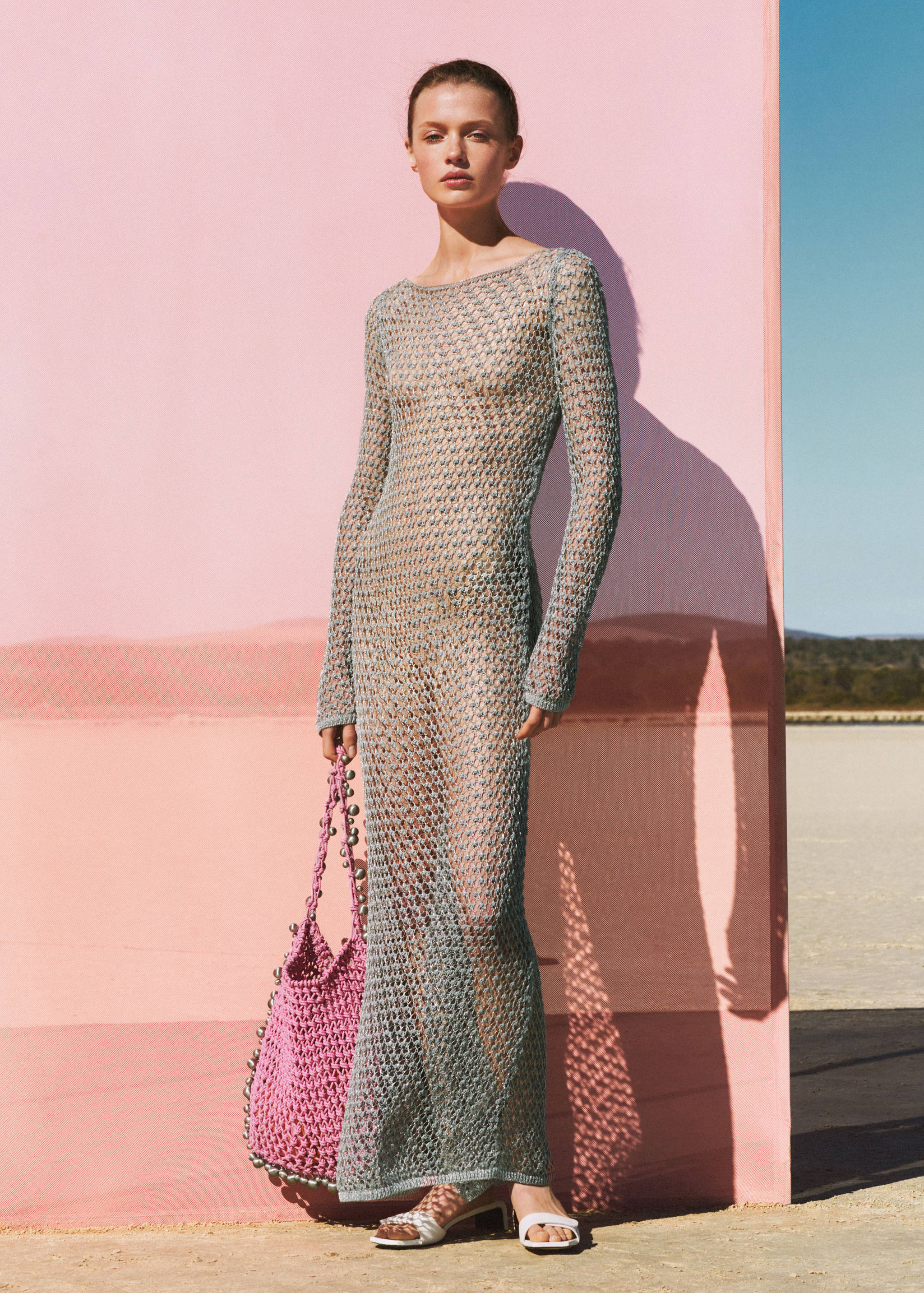 Crochet lurex dress - Details of the article 6