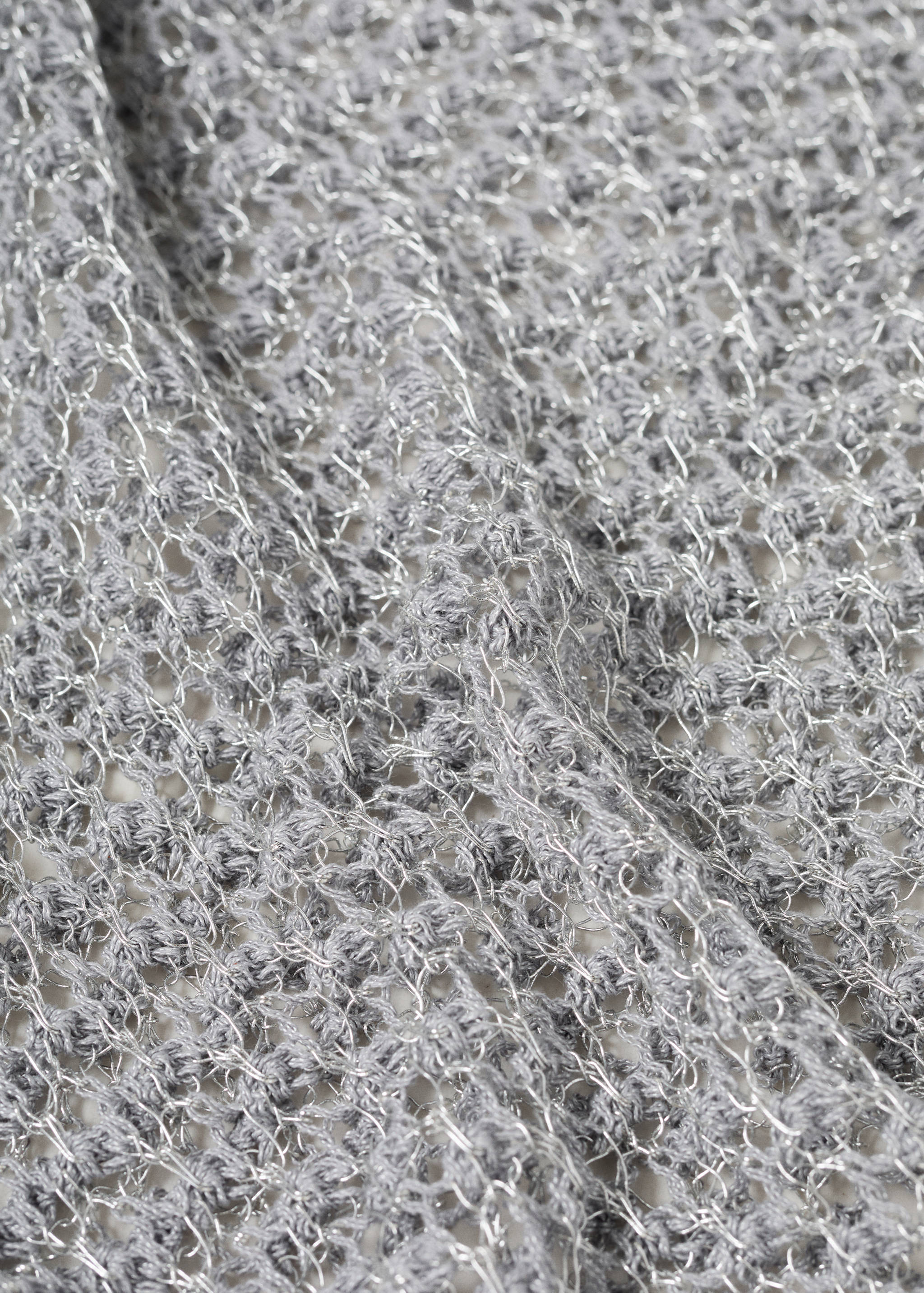 Crochet lurex dress - Details of the article 0