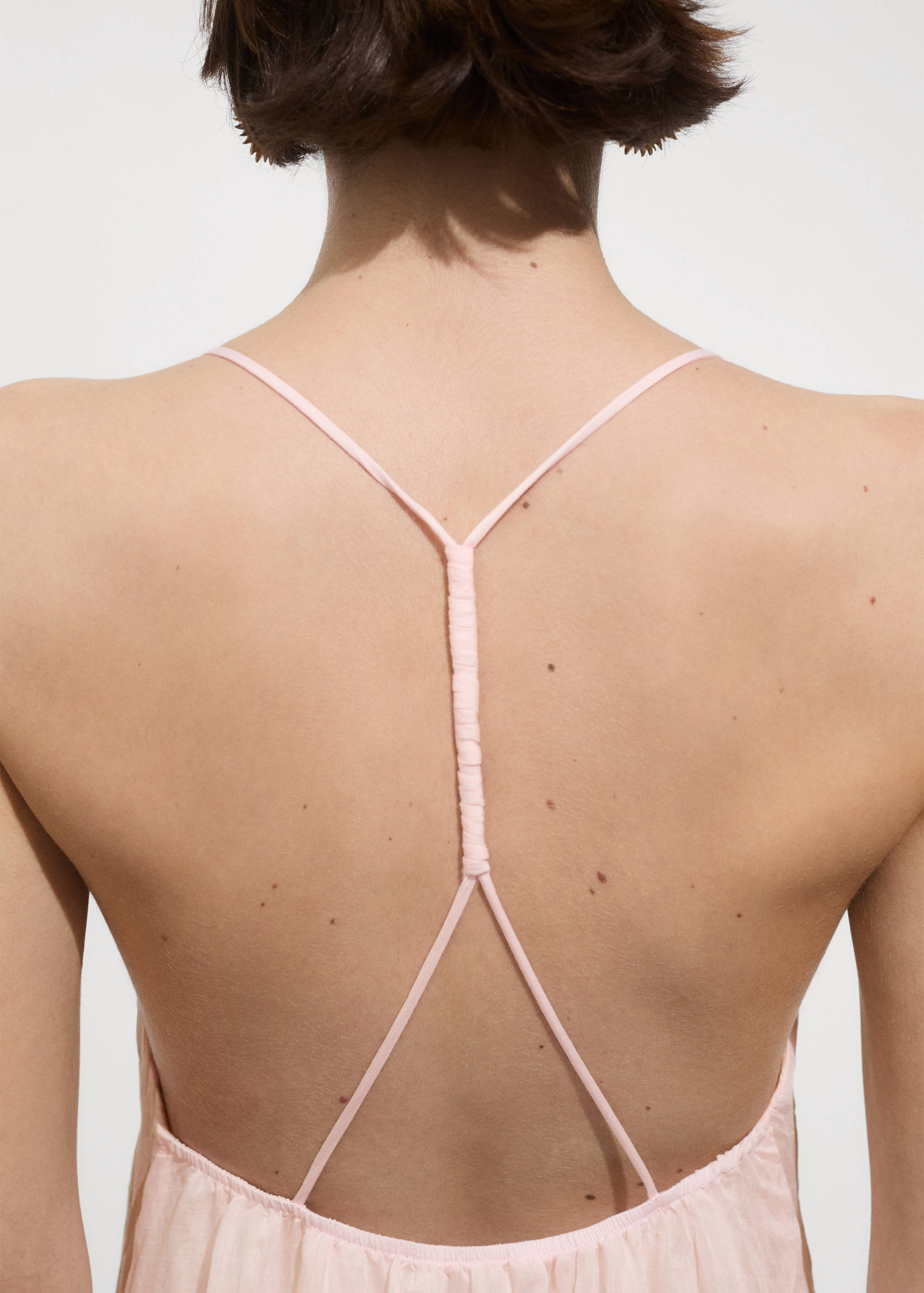 Printed lyocell dress - Details of the article 6