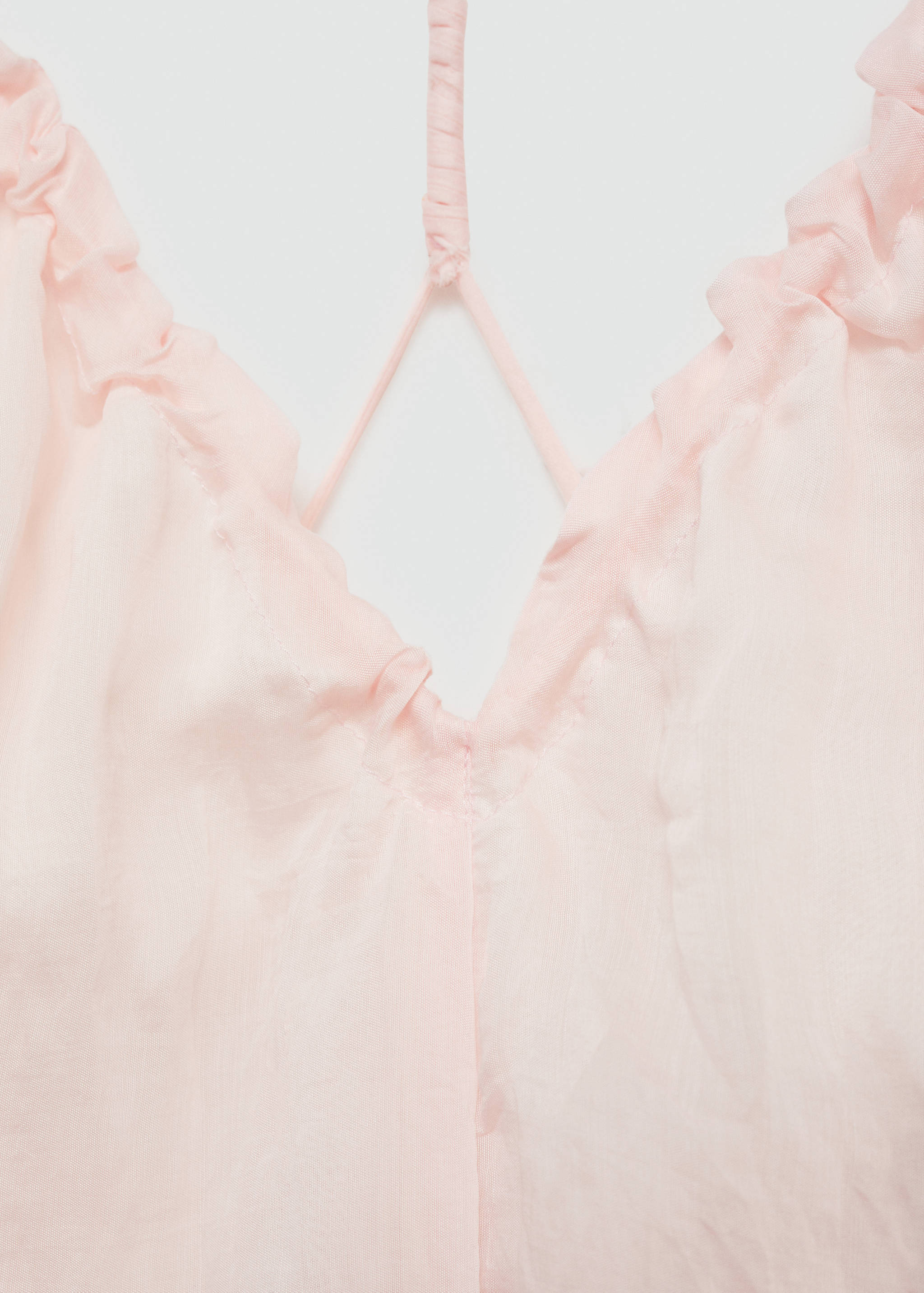 Printed lyocell dress - Details of the article 8