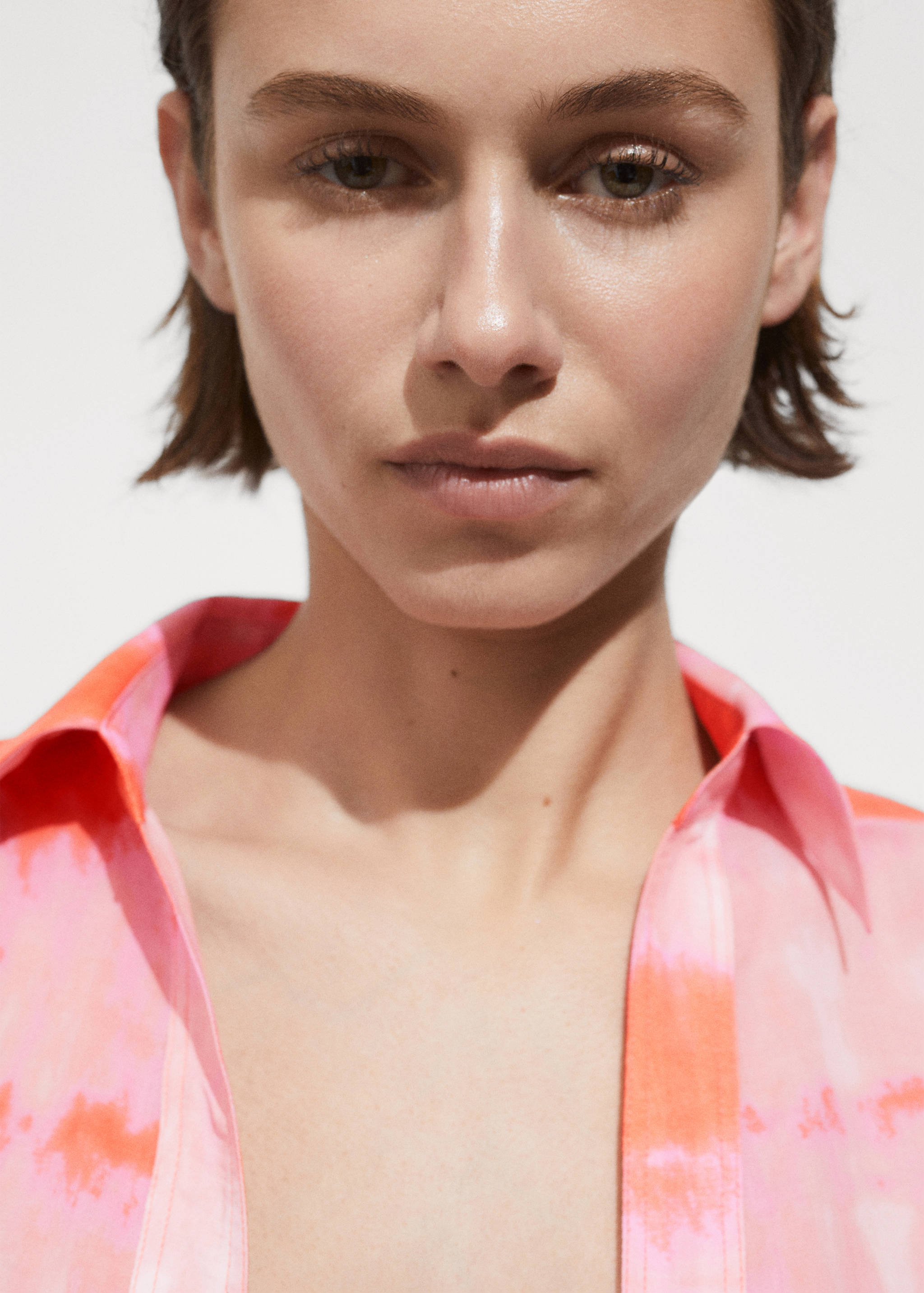 Vestido camisero estampado - Detalle del artículo 1