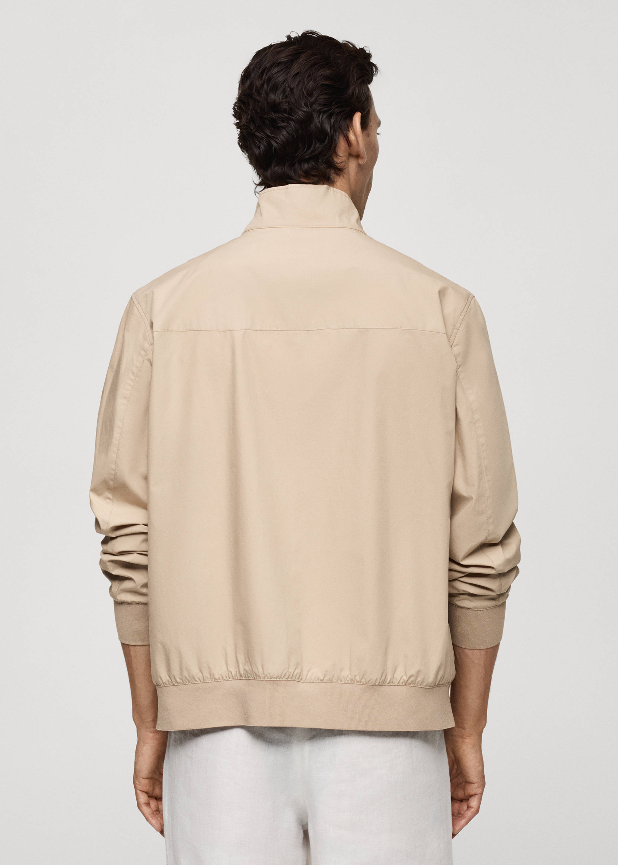 Jaqueta 100% cotó butxaques - Revers de l'article