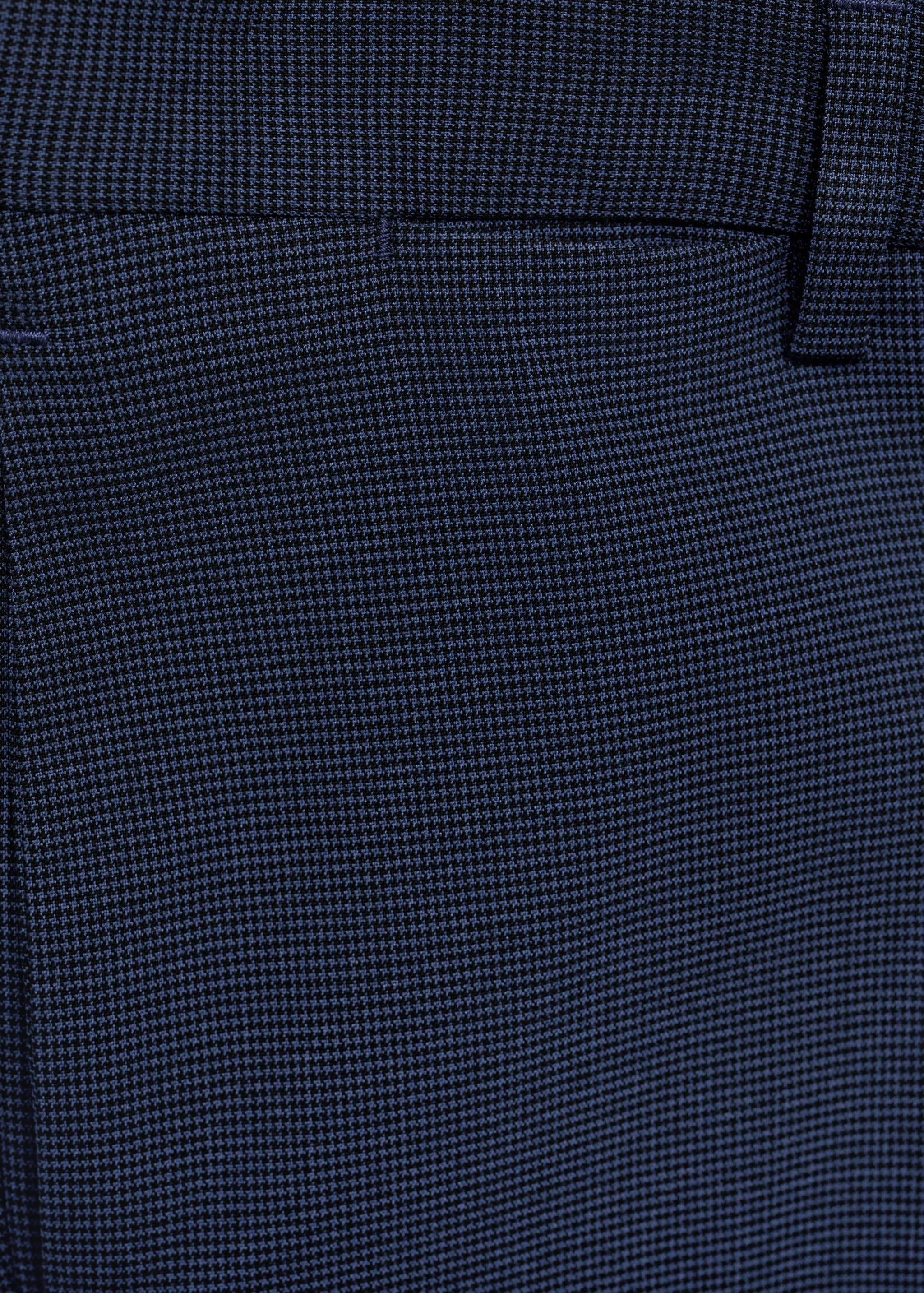 弹力面料超修身西装裤 - null