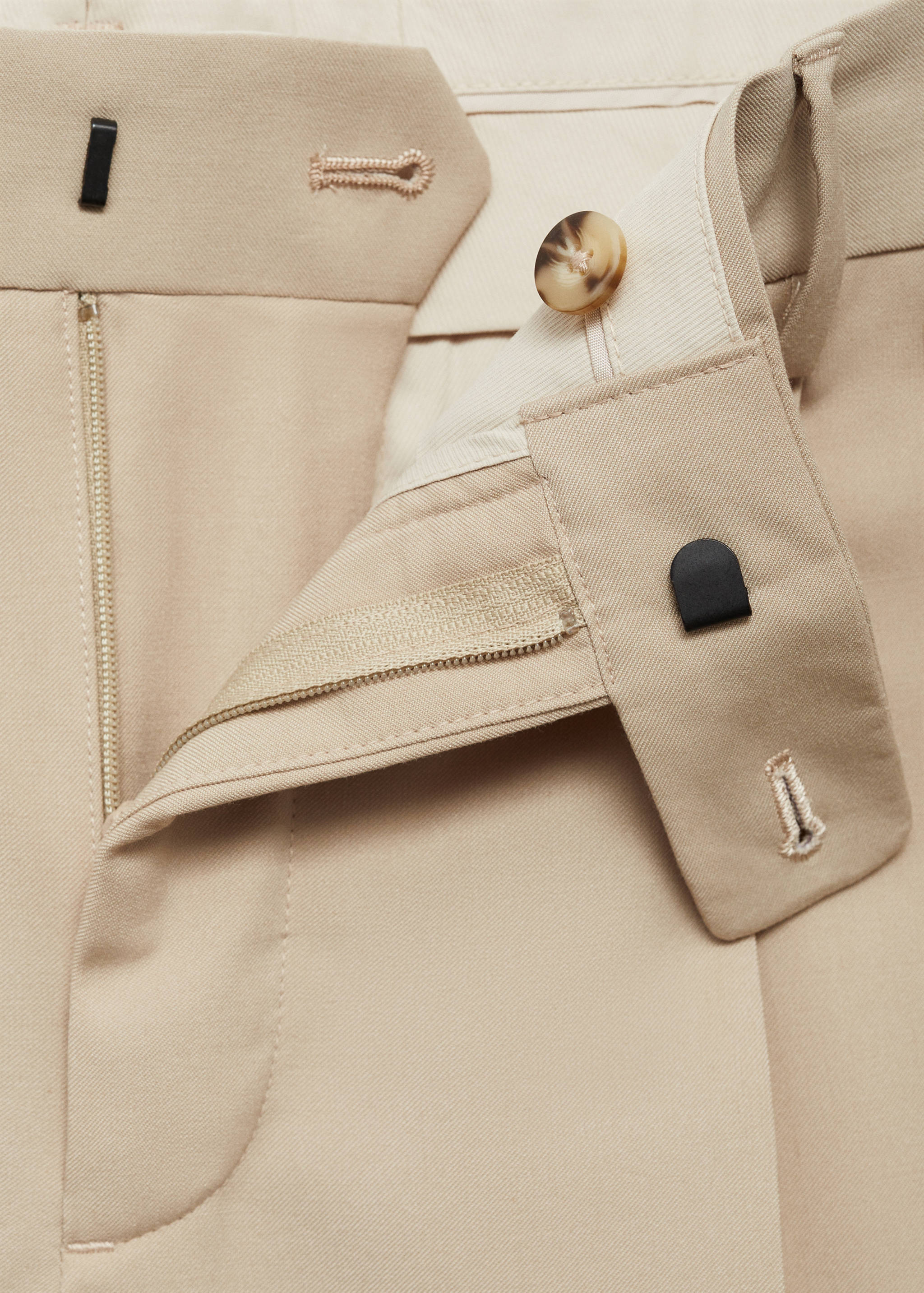 Pantalón traje regular fit - Detalle del artículo 8