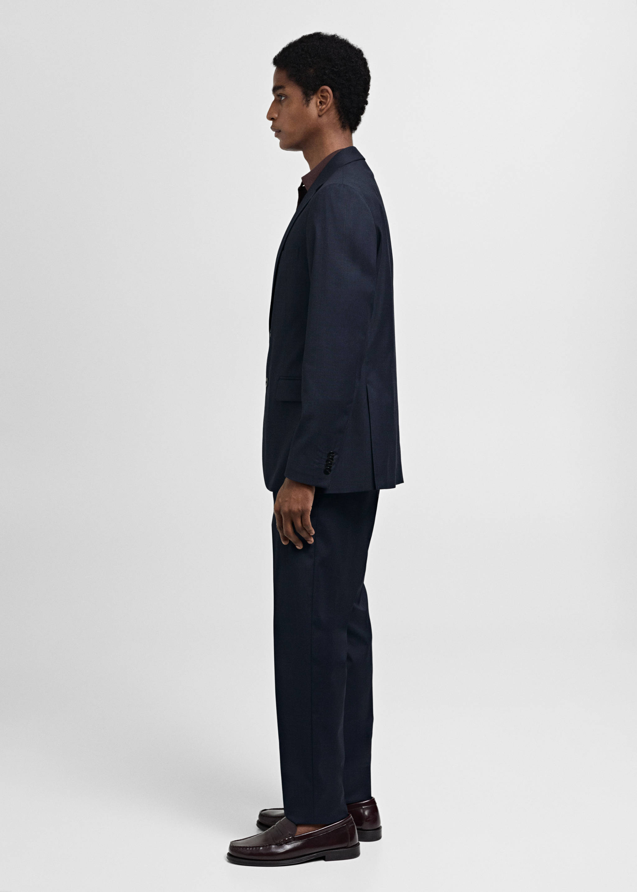 Milan slim-fit suit trousers - Details of the article 4