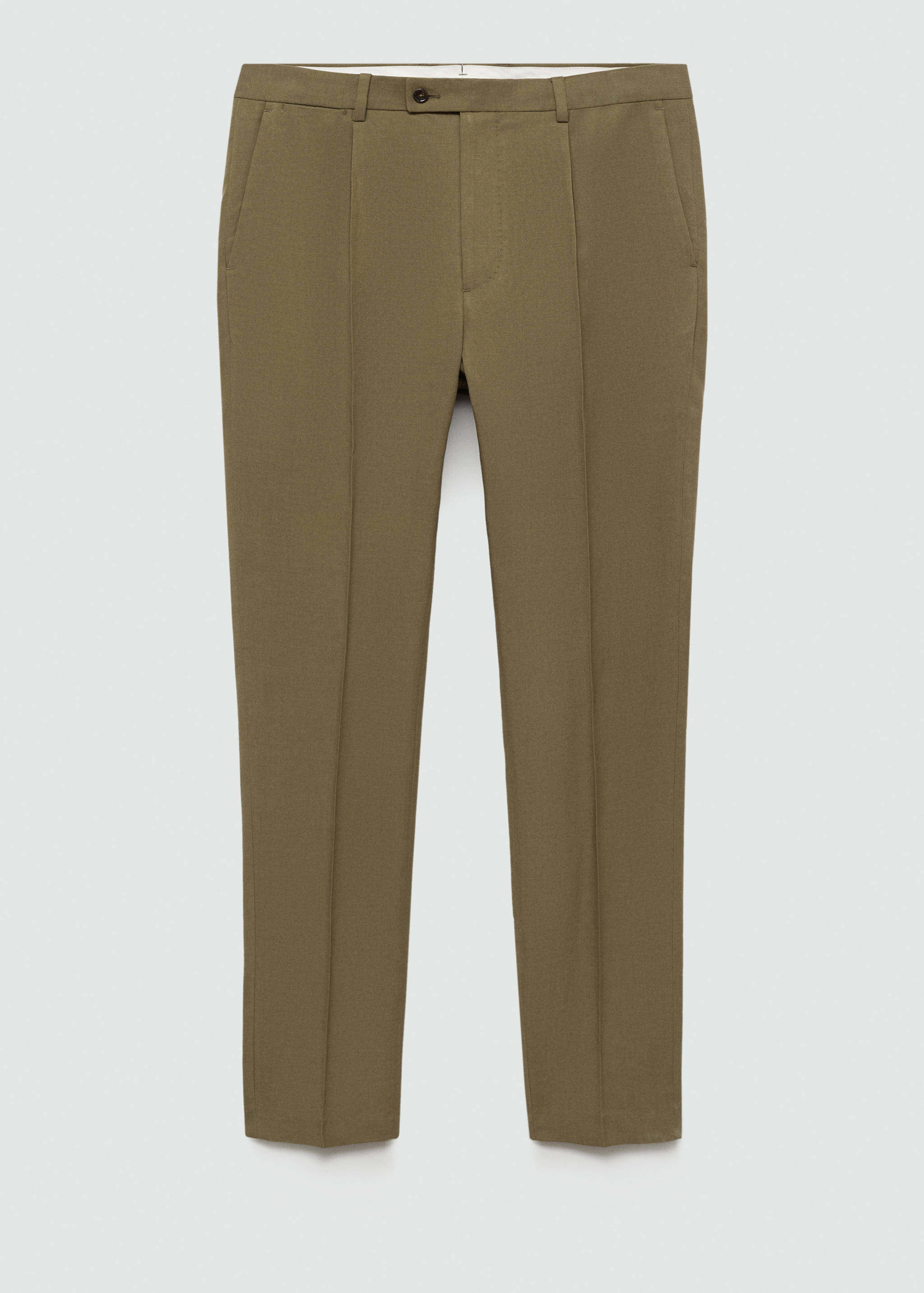 Pantalón traje slim fit pinzas - Artículo sin modelo