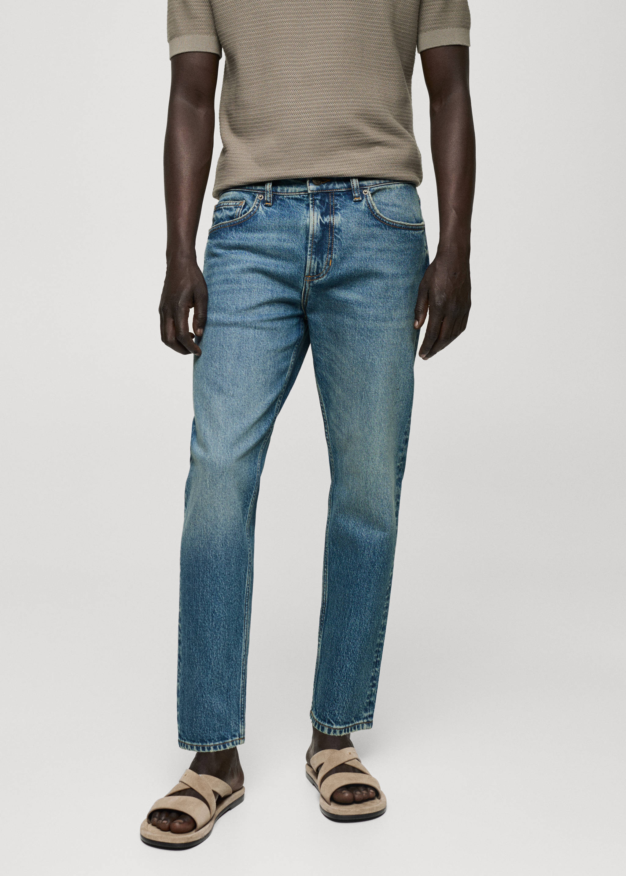 Jean Ben tapered-fit - Plan moyen