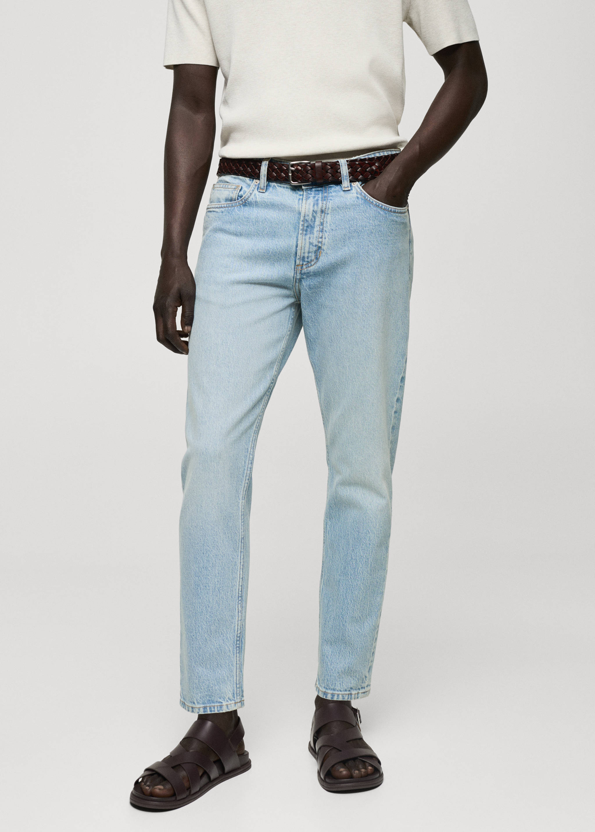 Jean Ben tapered-fit - Plan moyen