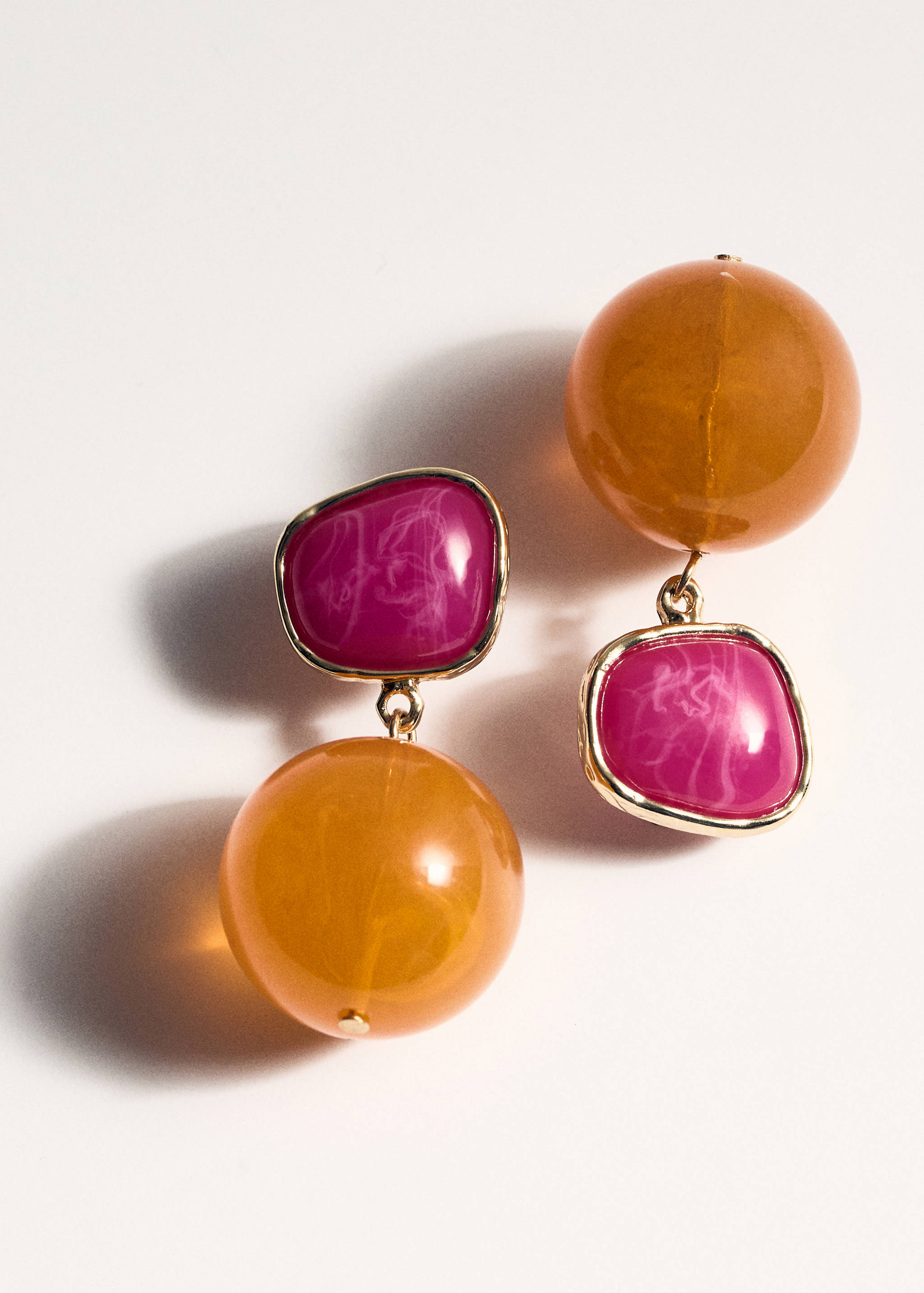 Beaded drop earrings - Details of the article 1