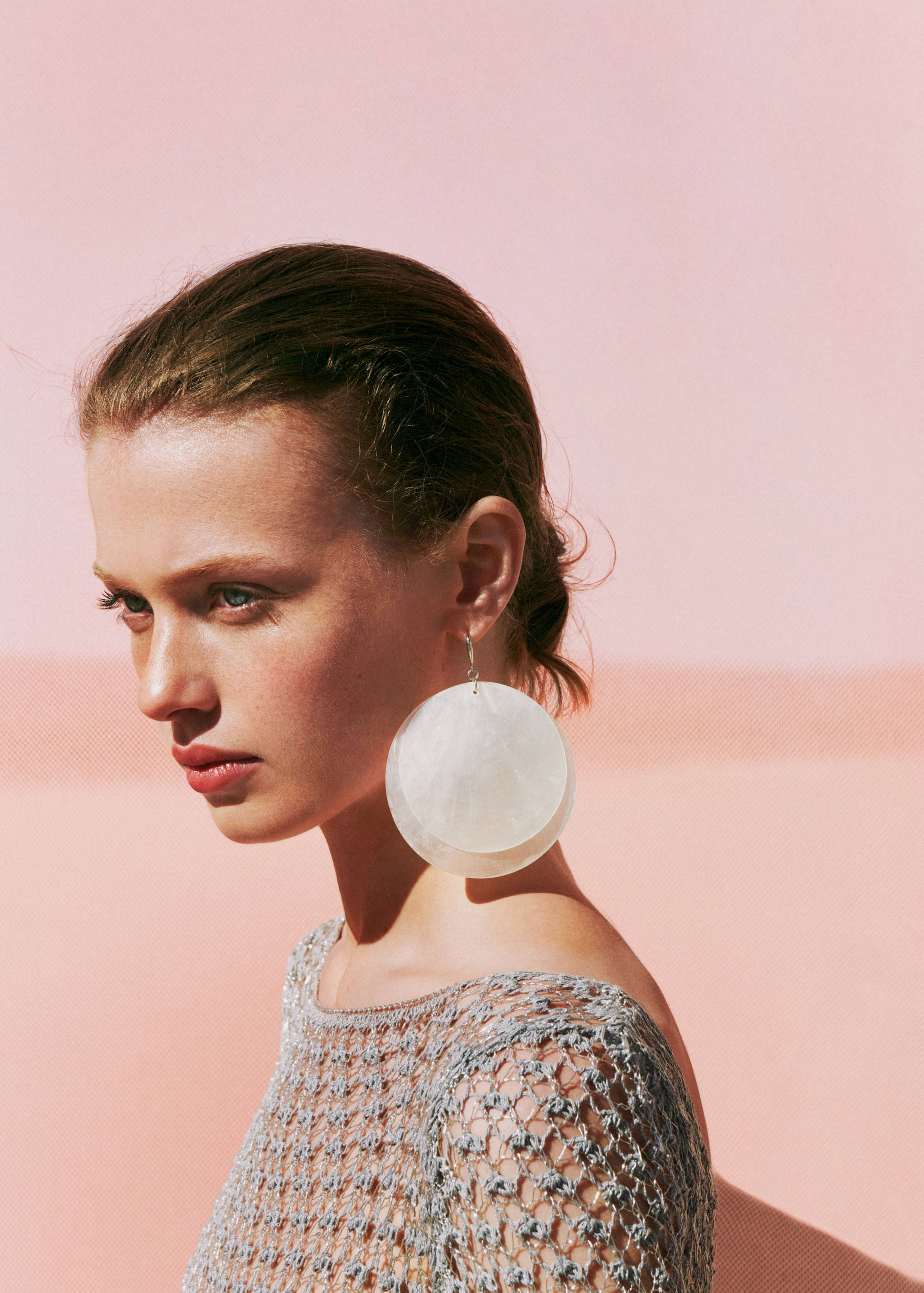 Серьги с подвесками-ракушками - Общий план