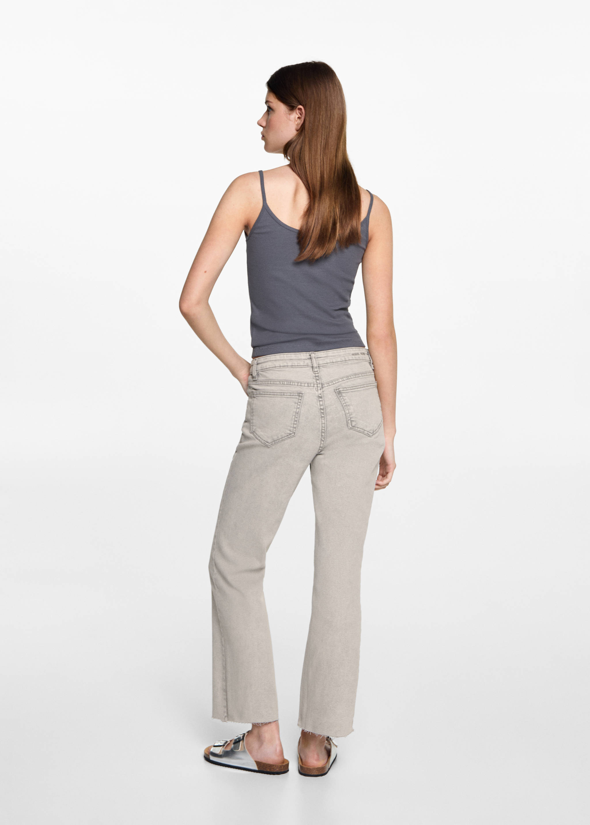 Jean flare crop - Verso de l’article