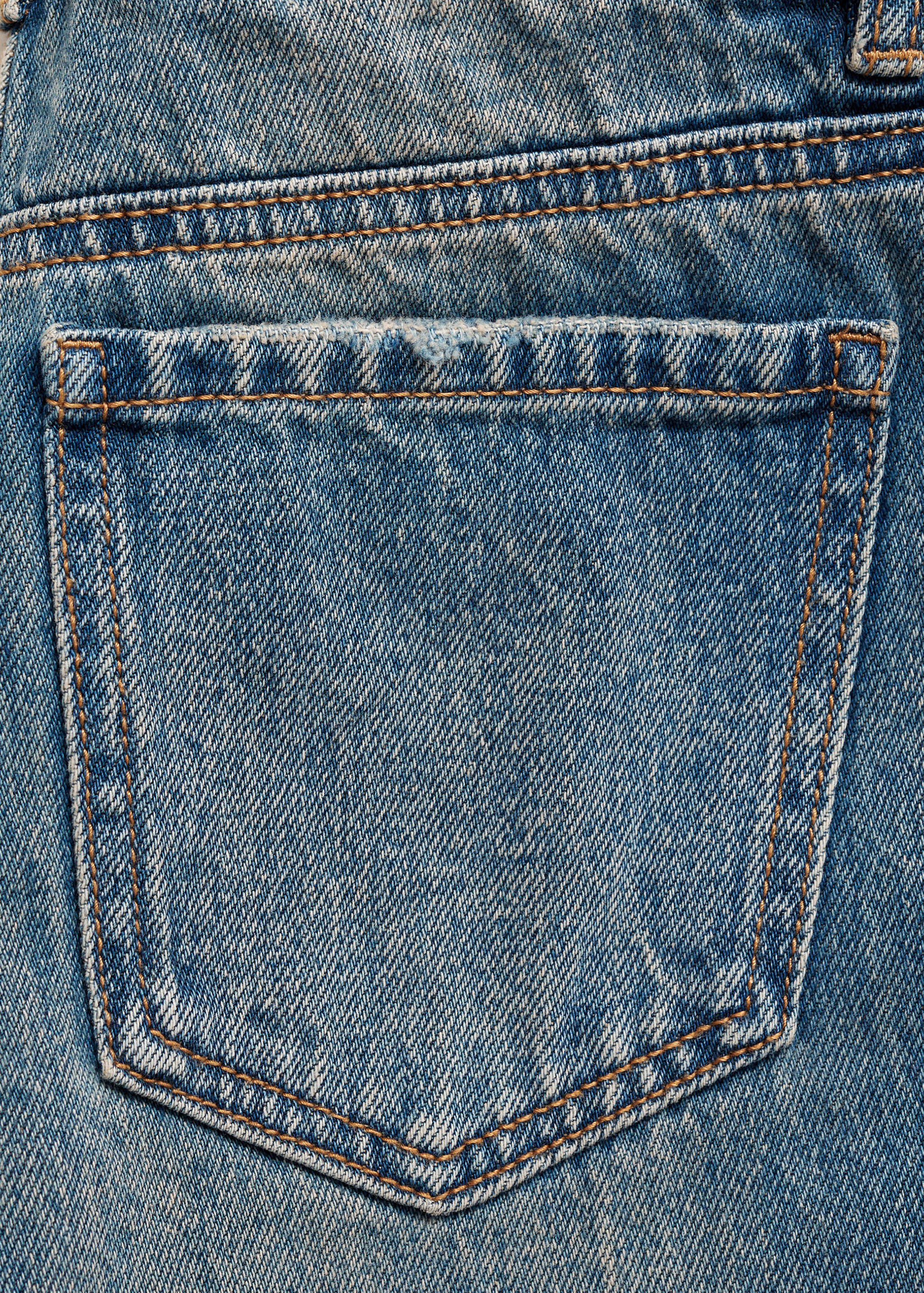 Mid-rise straight jeans - Details of the article 0