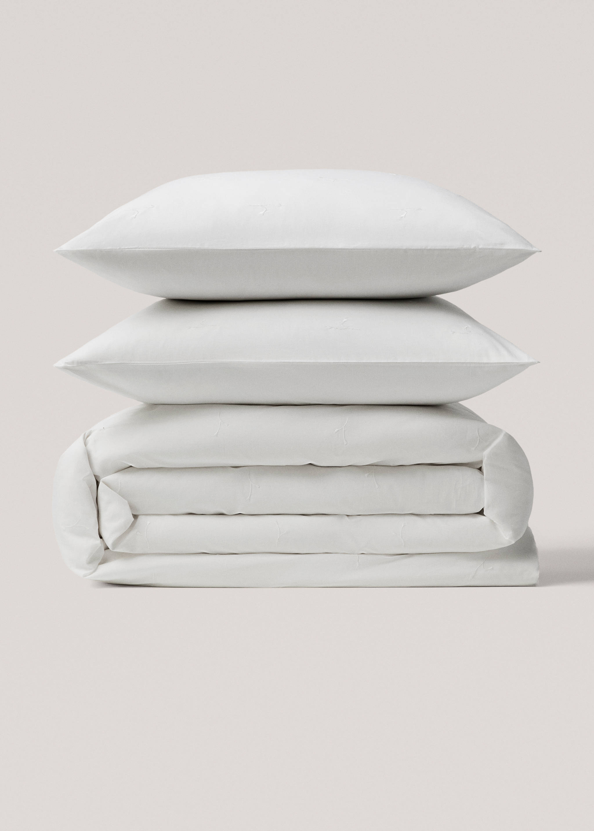 Funda nórdica algodón bordado floral cama 180cm - Artículo sin modelo