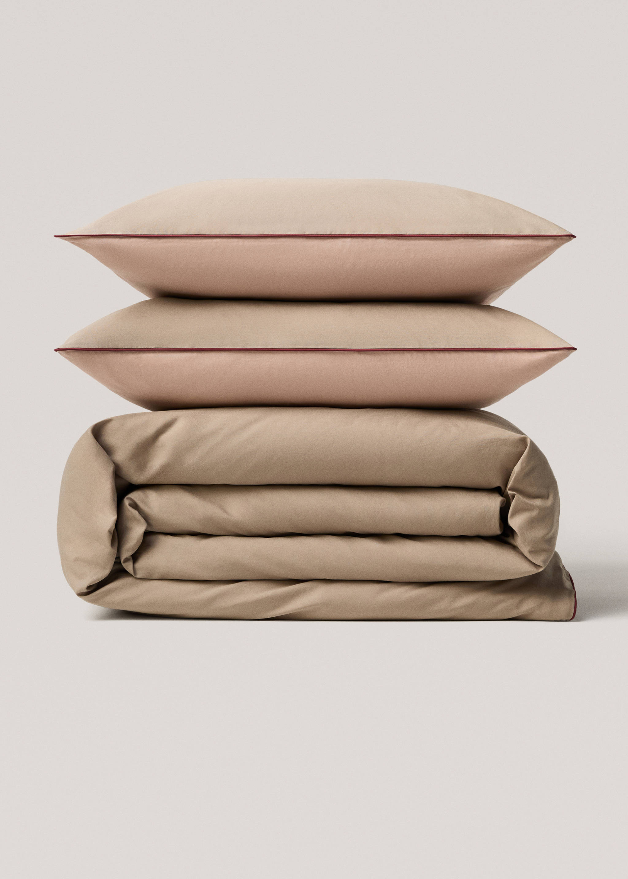 Two-tone reversible duvet cover for 180 cm bed - Article without model
