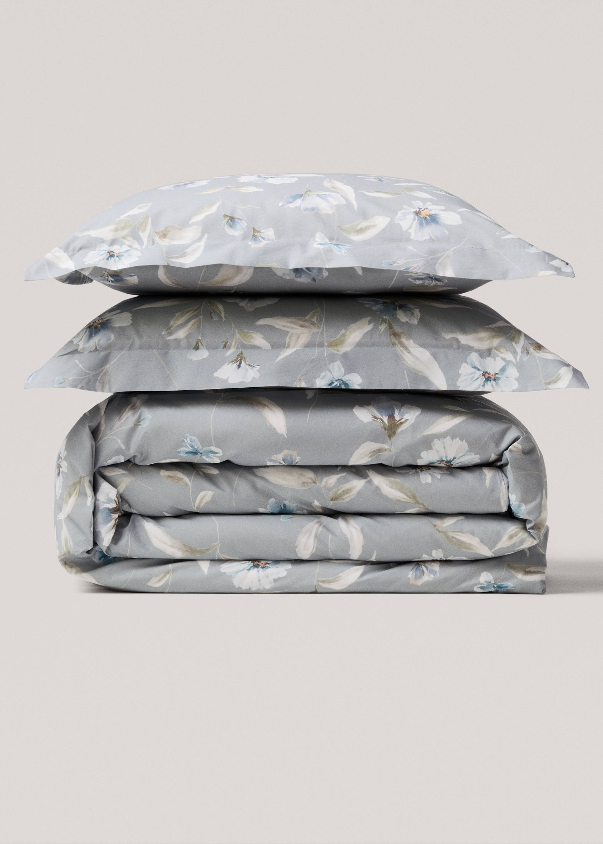 Funda nòrdica 100% cotó disseny flors llit 180cm - Article sense model