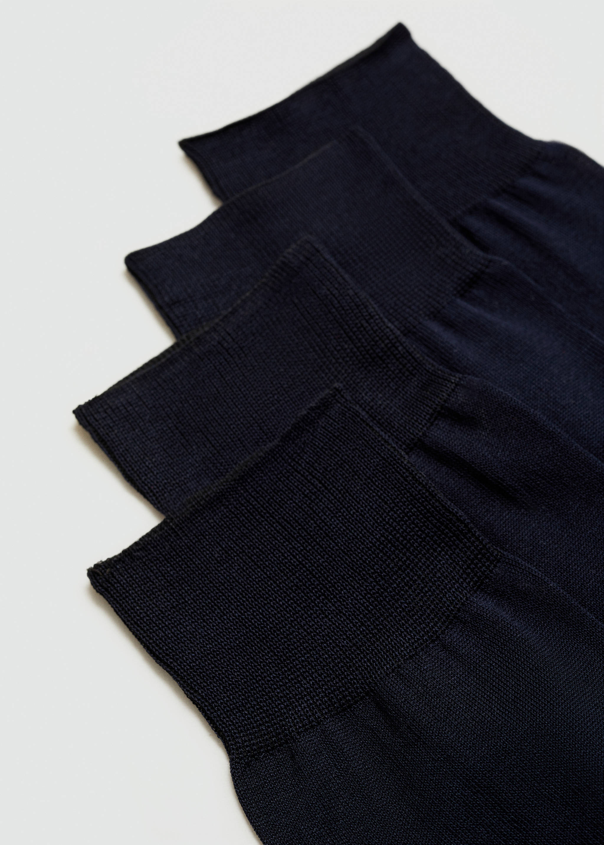 Lot 2 paires de chaussettes longues coton - Détail de l'article 0