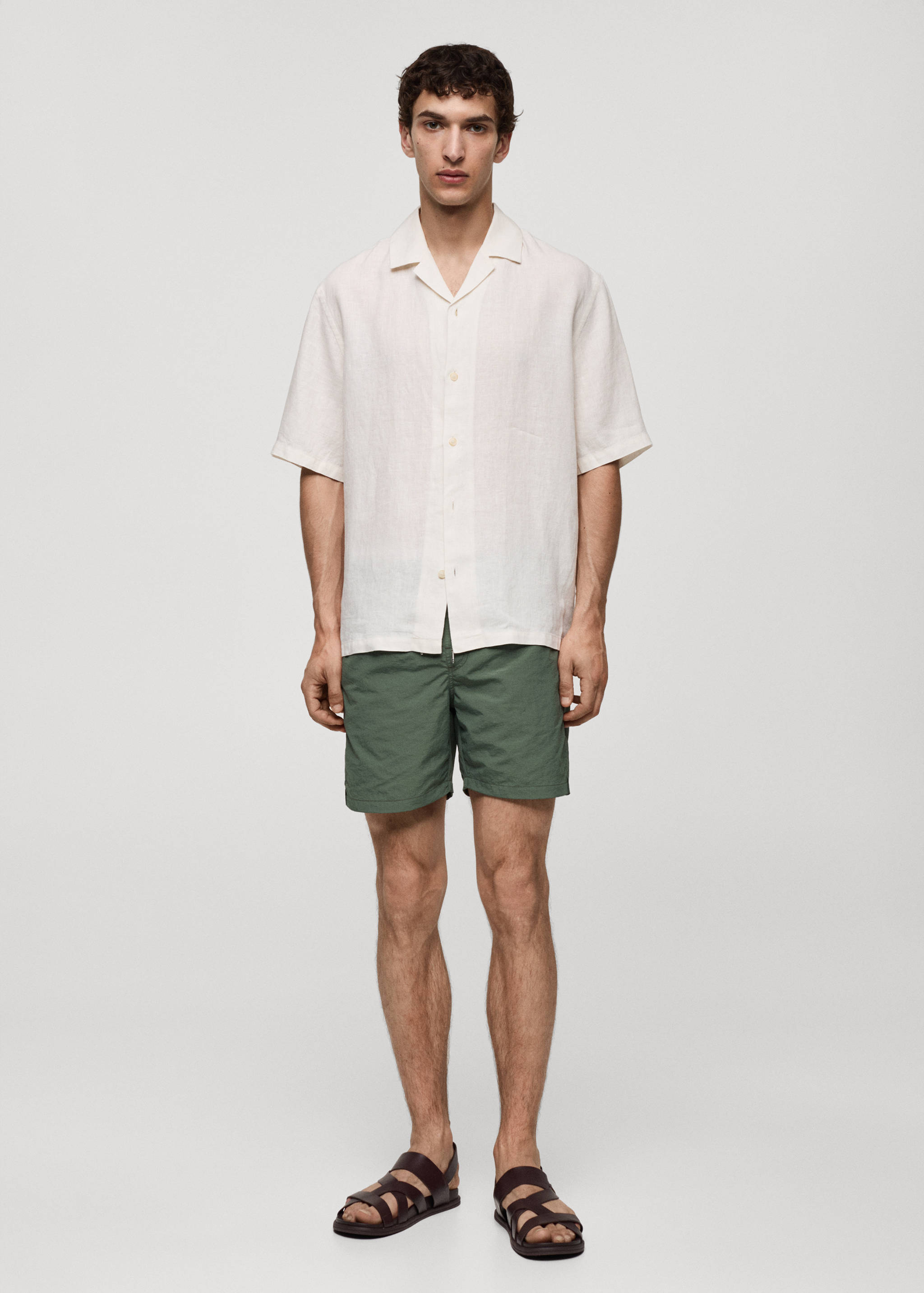 Bañador liso cordón - Detalle del artículo 4