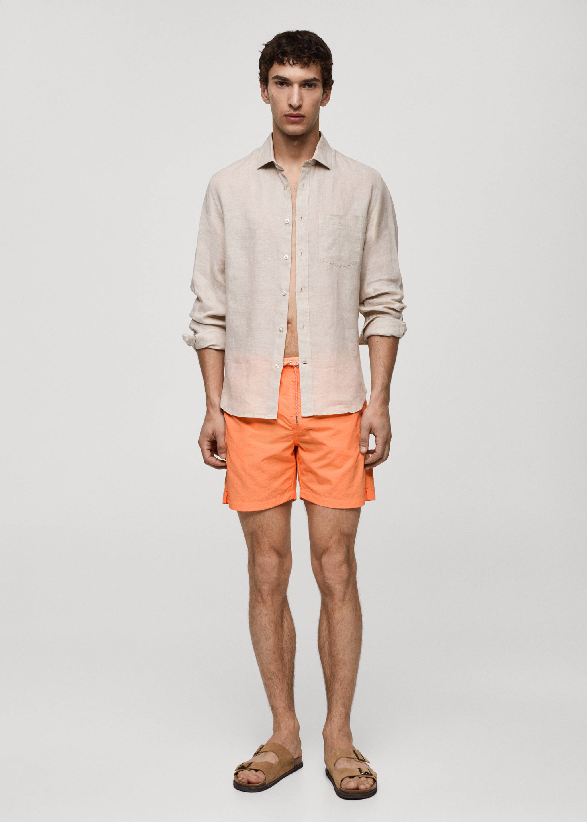 Bañador liso cordón - Detalle del artículo 4