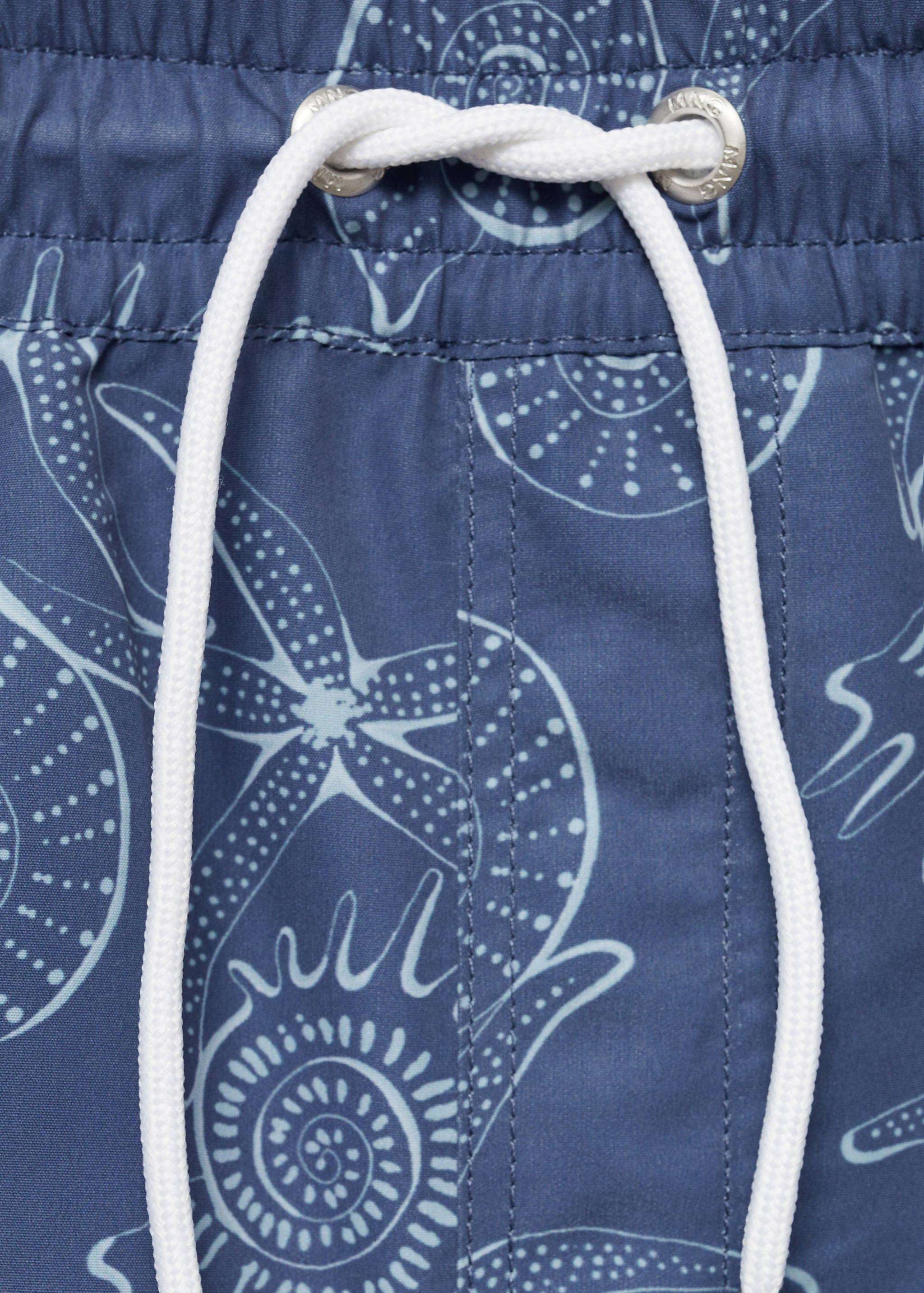 Marine-print swimsuit - Details of the article 8