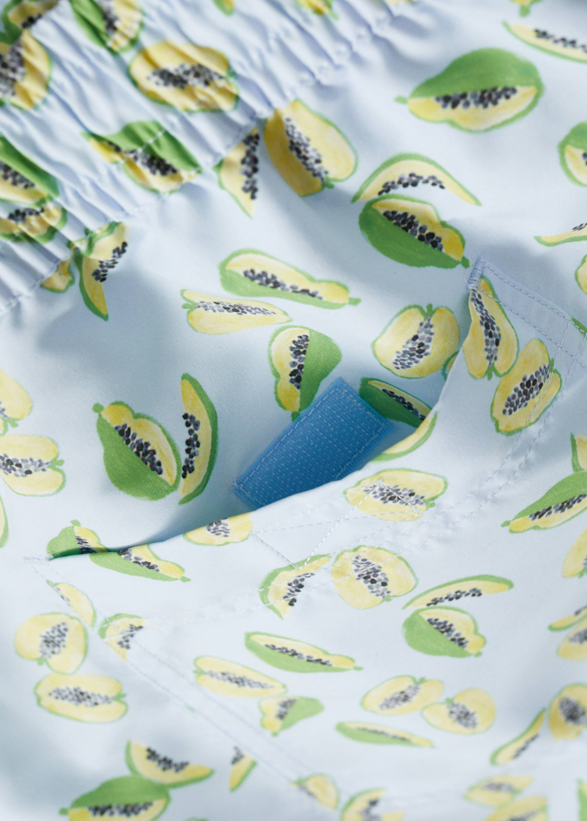 Fruit-print swimming trunks - Details of the article 8