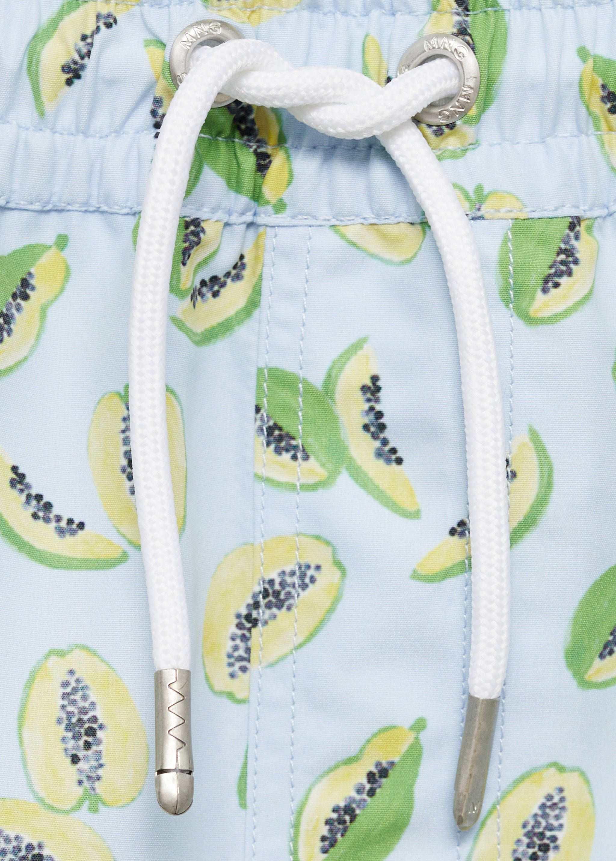 Fruit-print swimming trunks - Details of the article 0