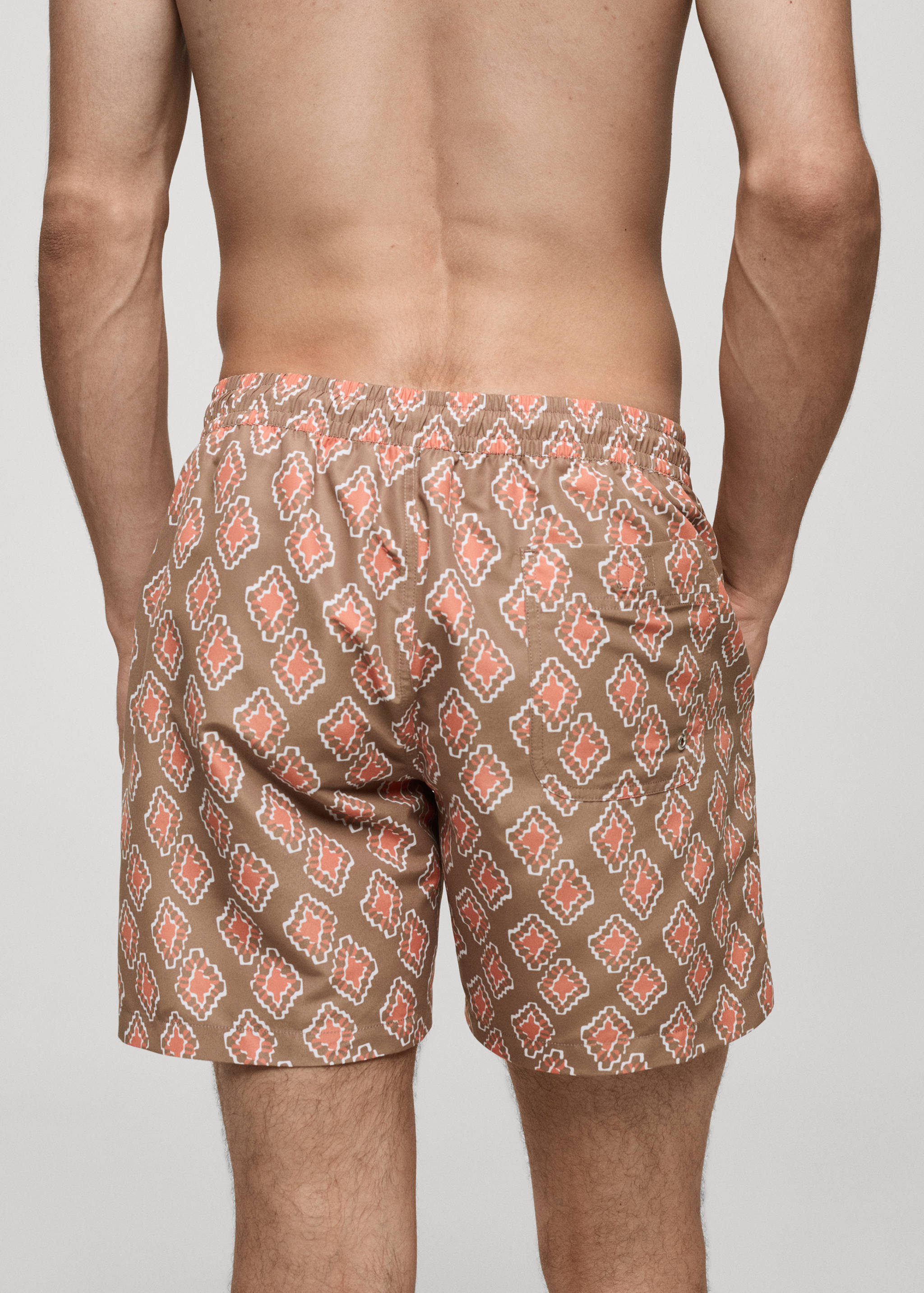 Geometric-print swimsuit - Details of the article 6