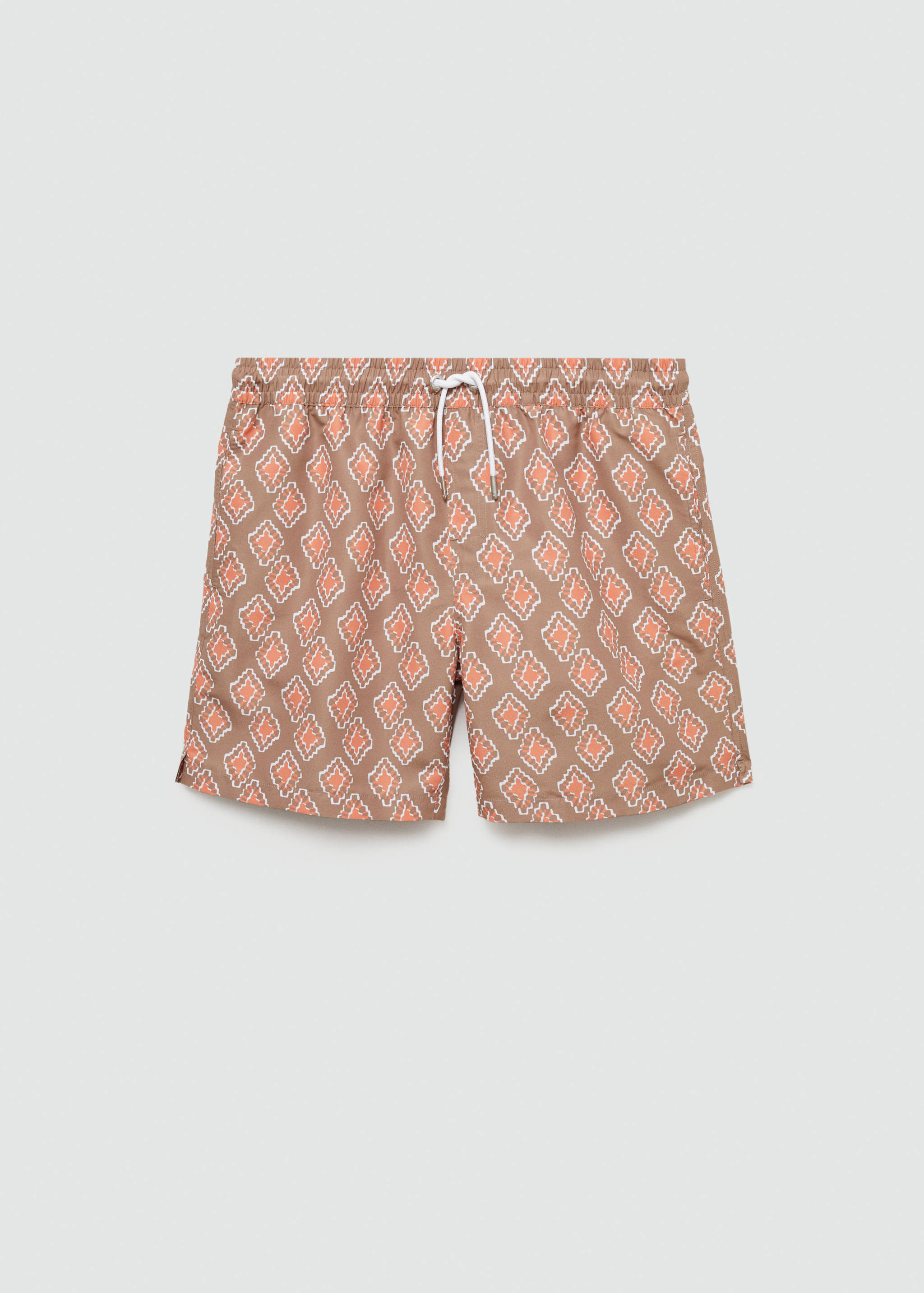 Geometric-print swimsuit - Article without model