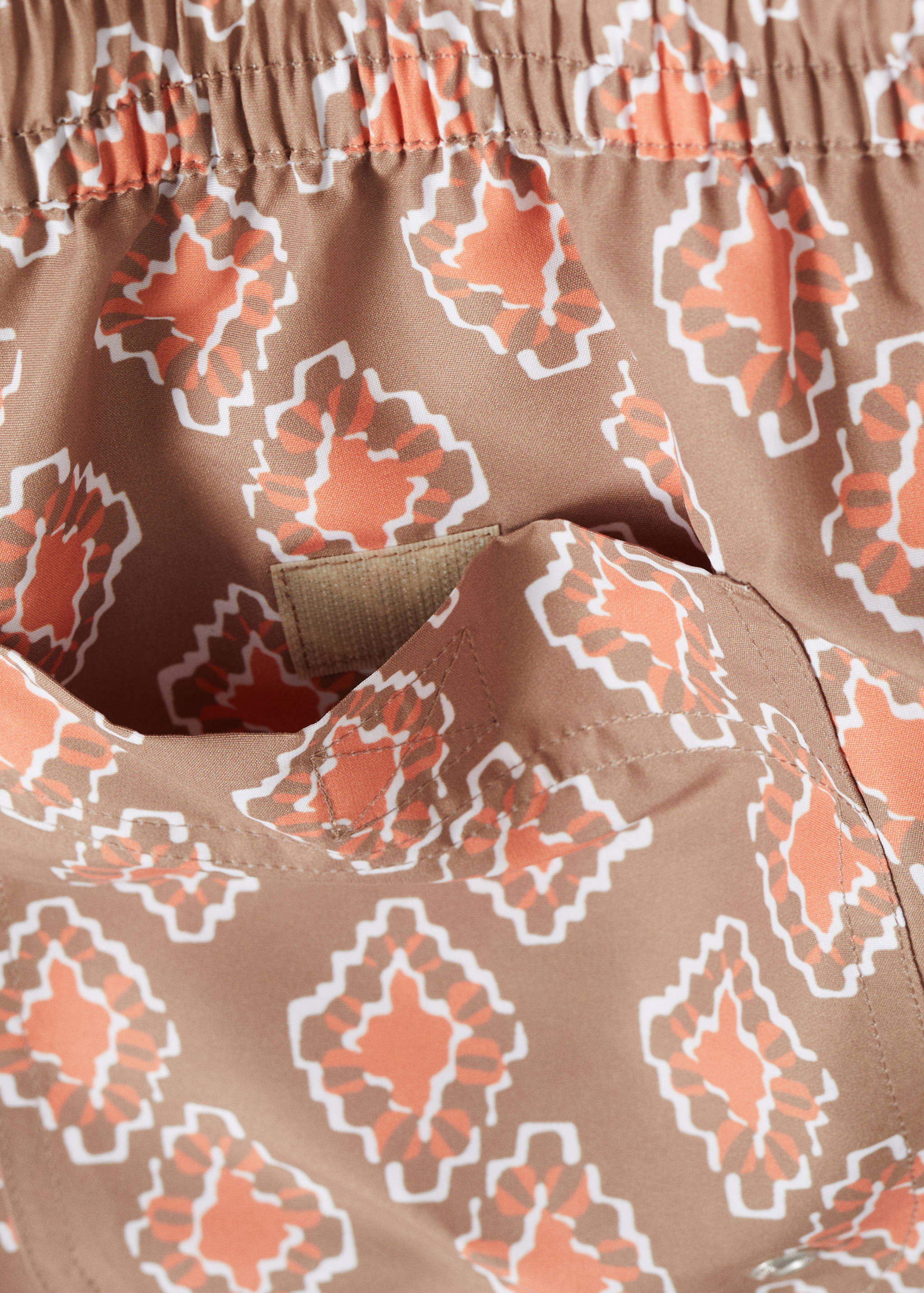 Geometric-print swimsuit - Details of the article 8