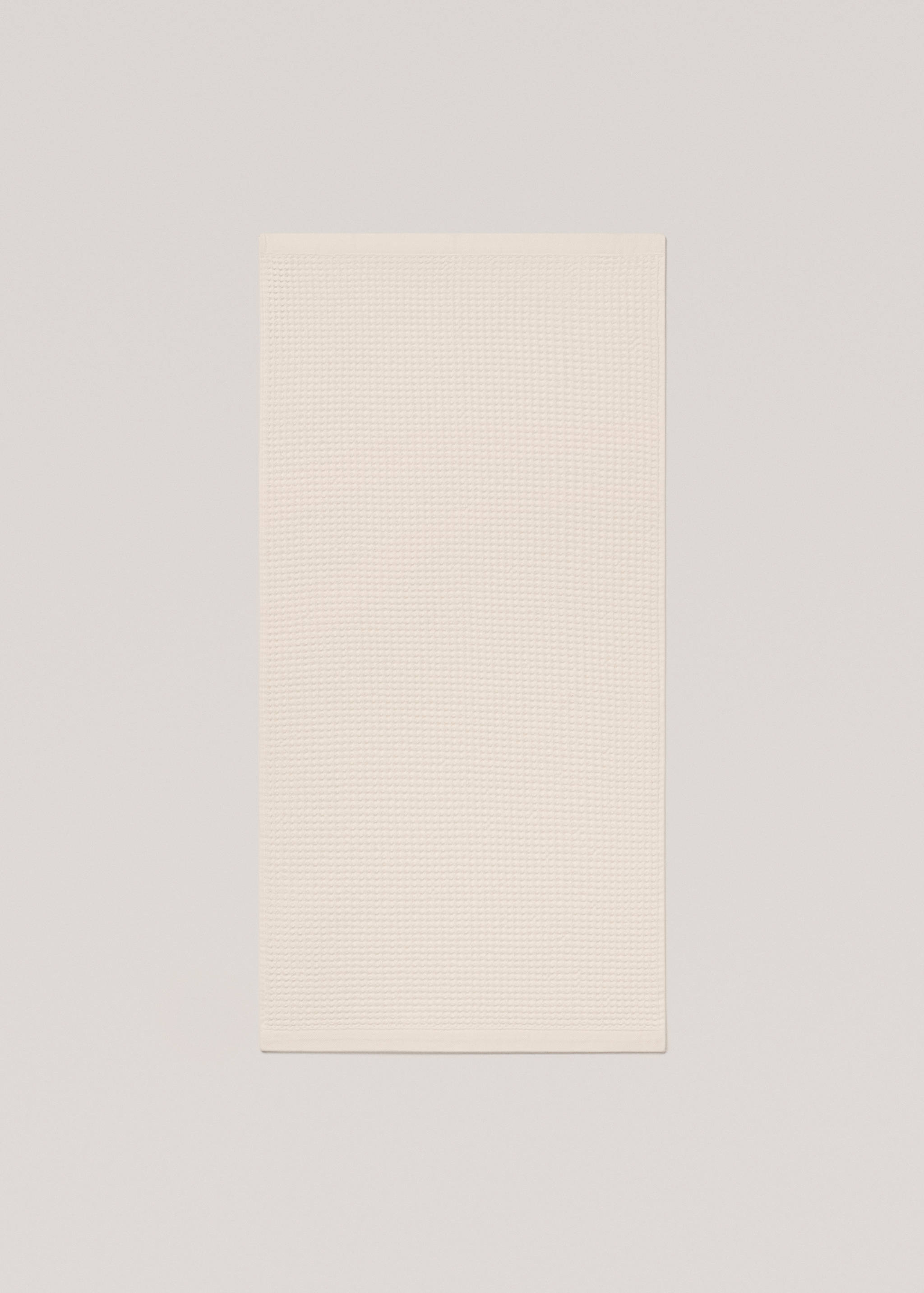 Cotton waffle washbasin towel - Details of the article 3
