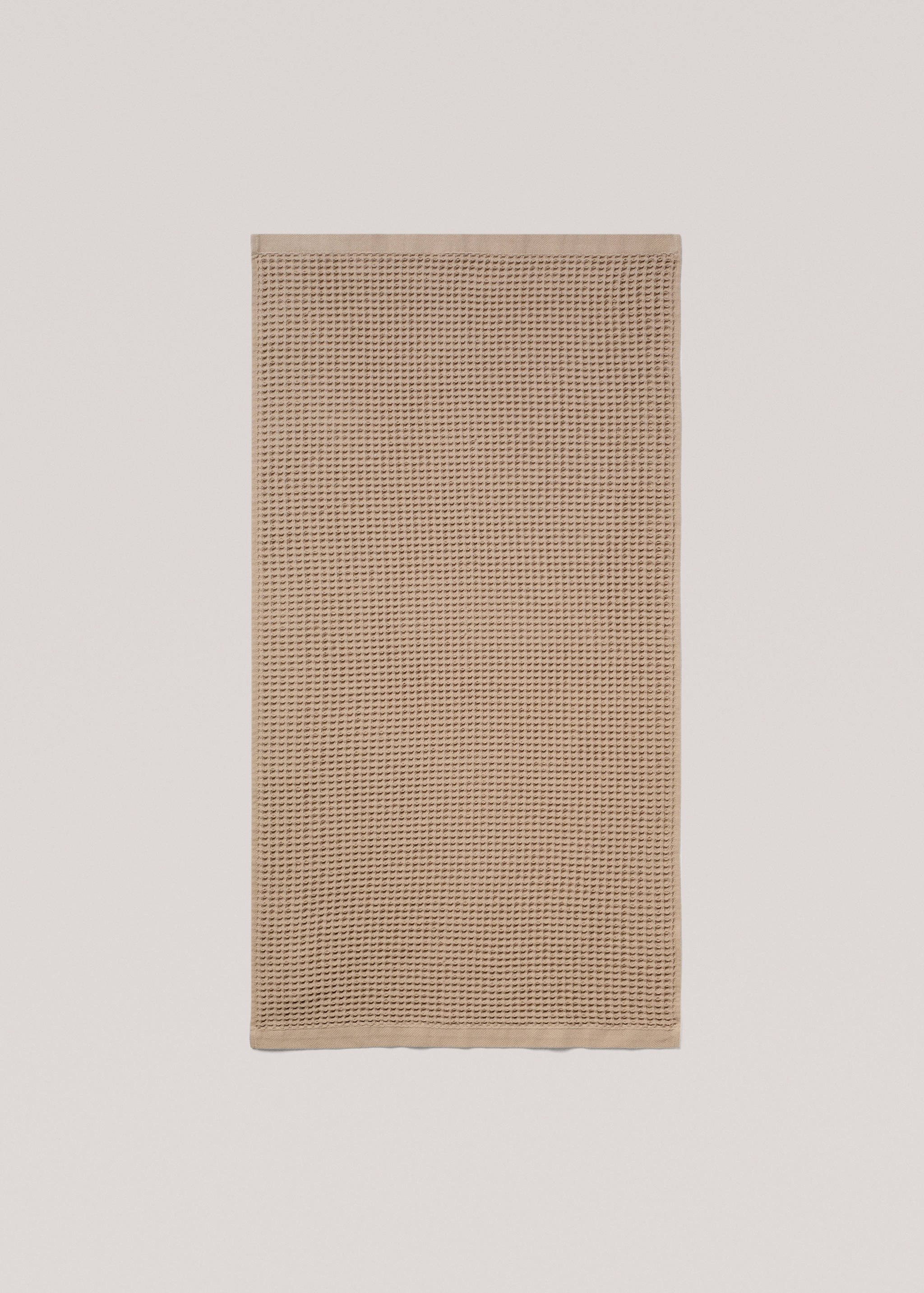 Cotton waffle washbasin towel - Details of the article 3